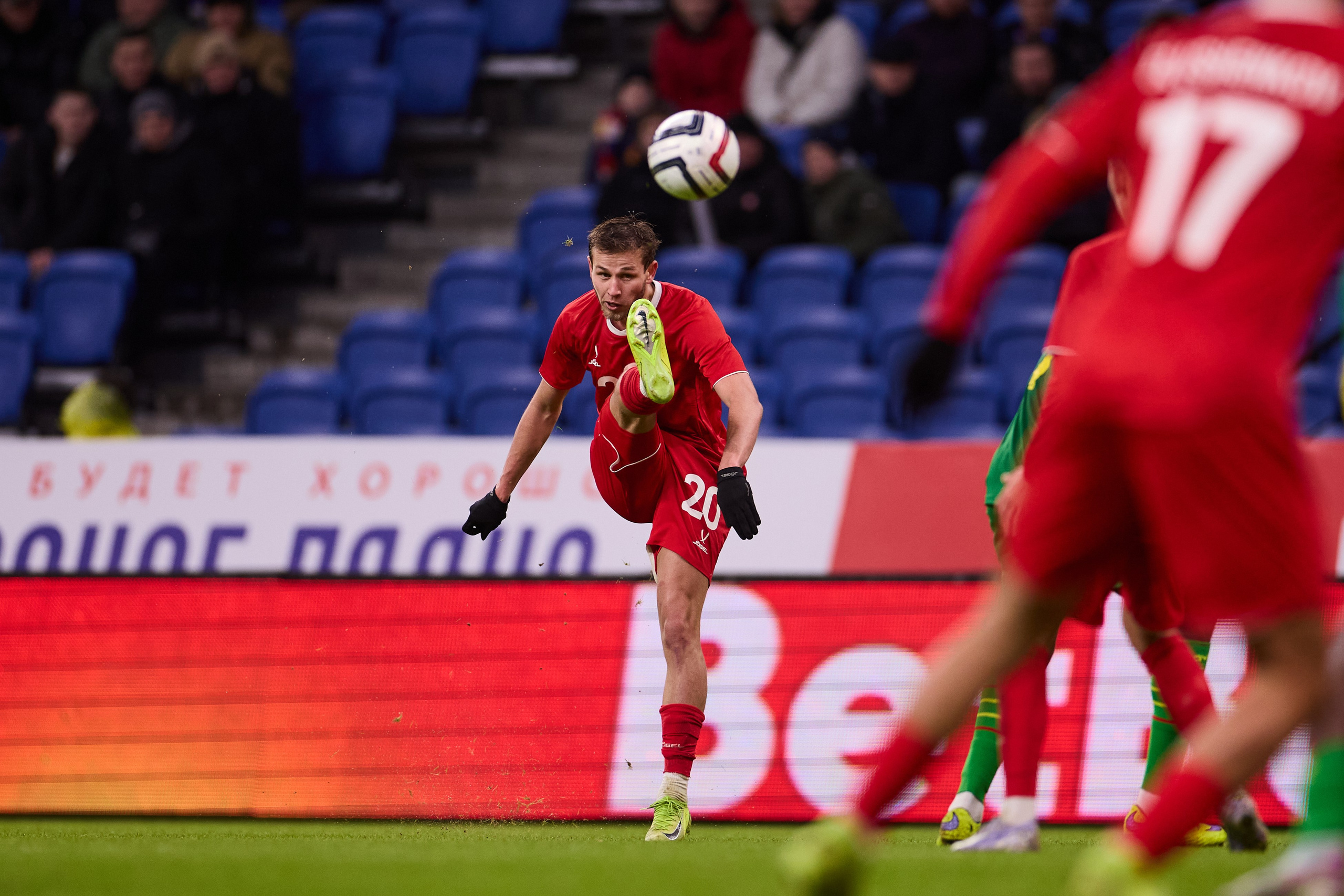 Товарищеский матч Сборная России — Сборная Гренады. Спортивный репортажный фотограф Казань Нафис Сиразетдинов