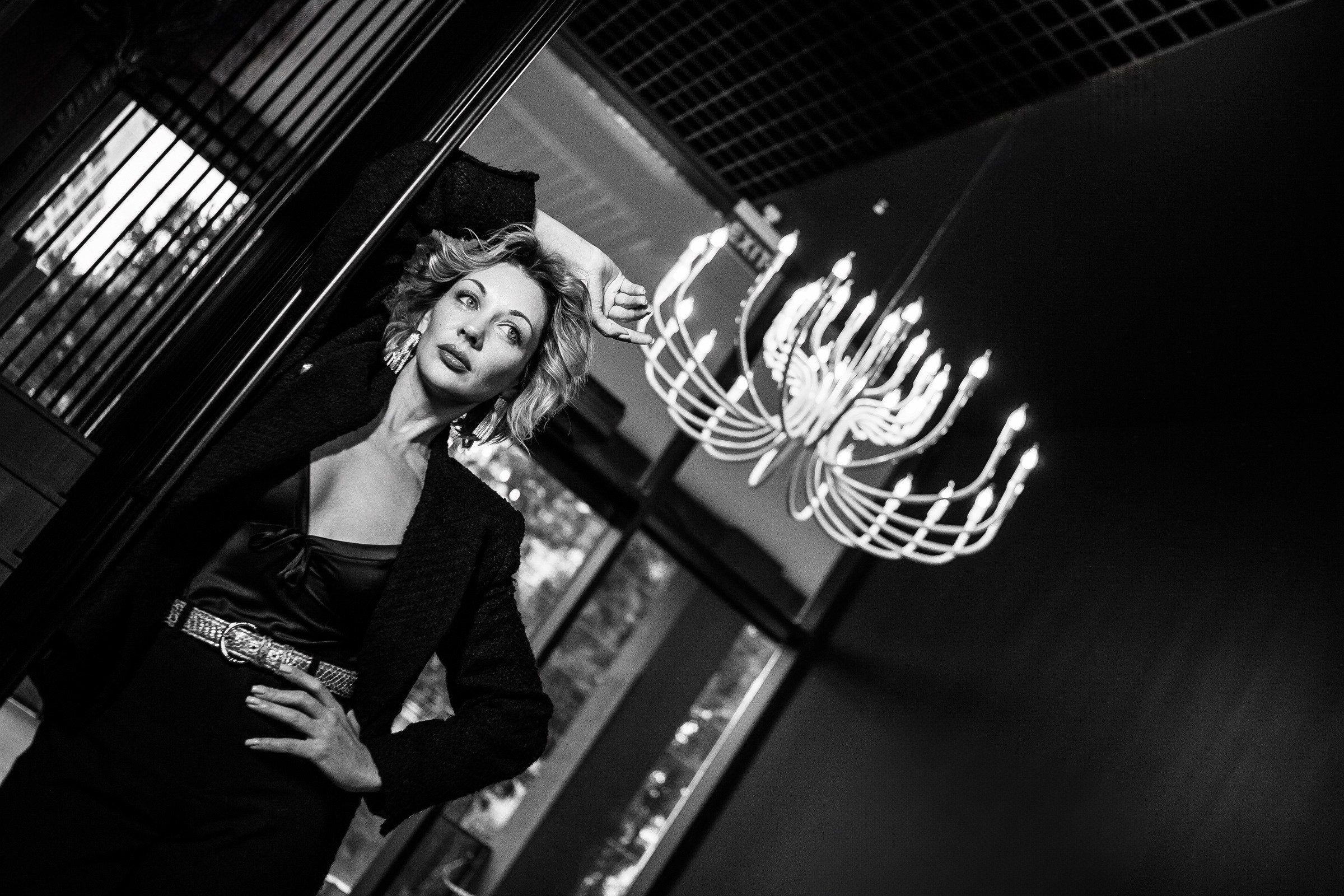 Светлана. Съёмка в отеле (black). Фотограф Батуми | Lera Rawlick