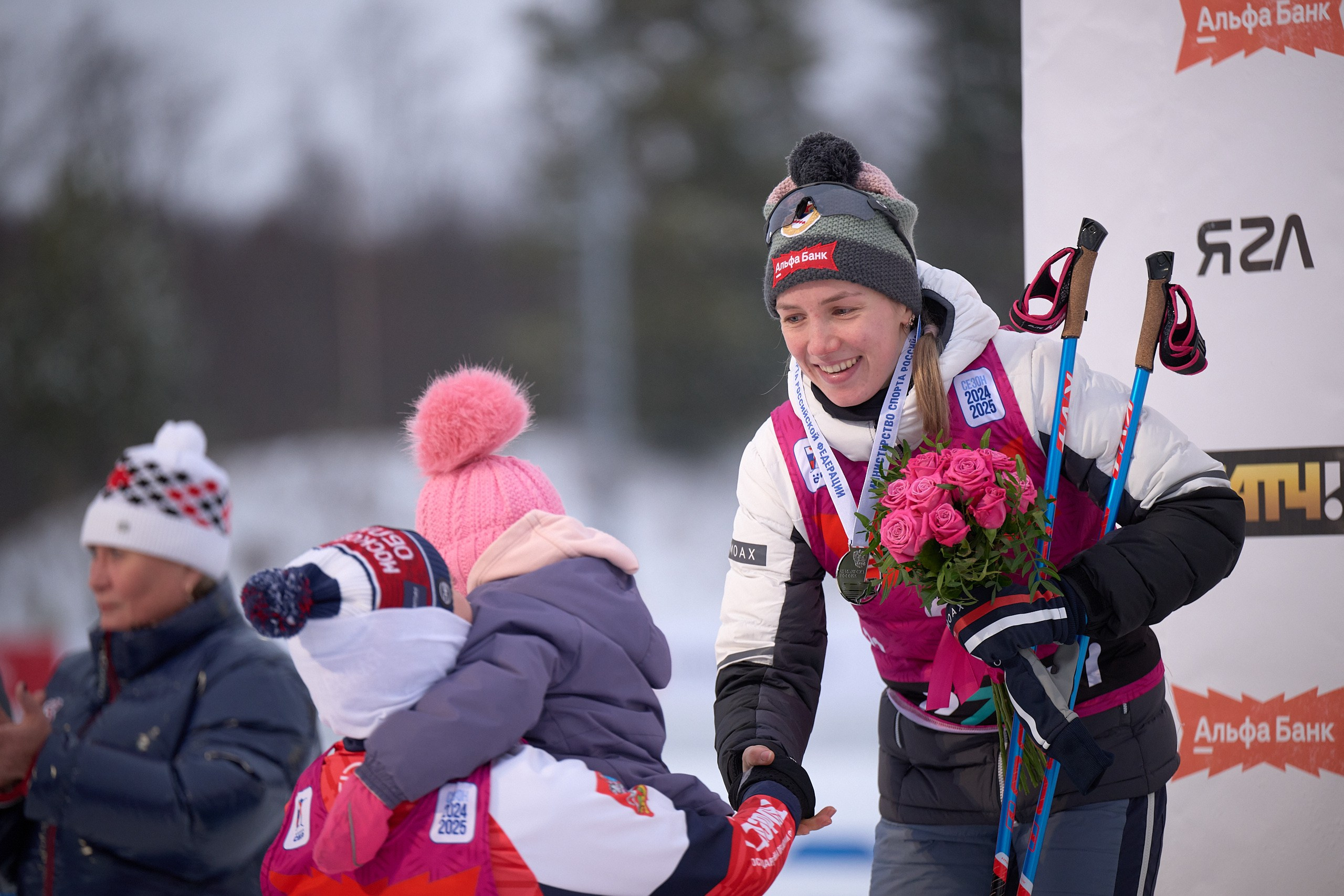 Биатлон. Чемпионат России — 2024/2025, 3-й этап, Ижевск. Ижевская винтовка. Спортивный репортажный фотограф в Ижевске Сергей Мерзляков