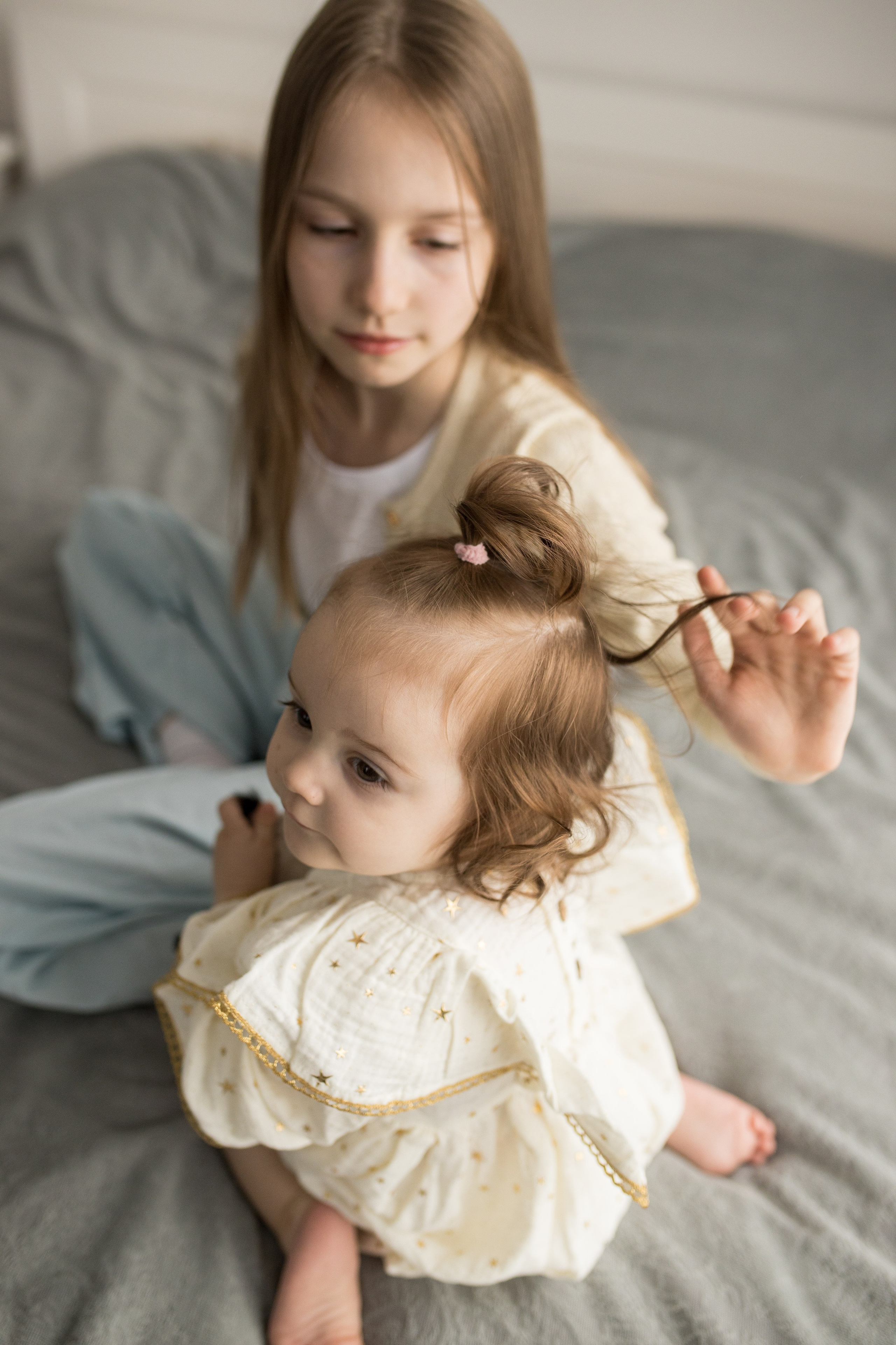 Катя и дочки. Фотограф Москва Лара Чайка