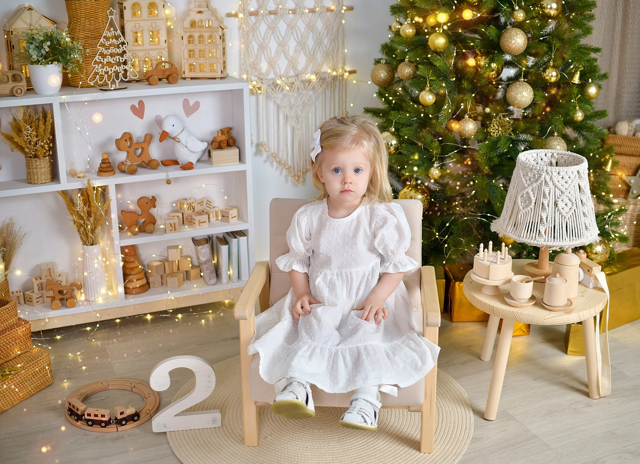 Новогодняя семейная фотосессия в Краснодаре 2023-2024. Фотограф новорожденных Краснодар Малышенко Надежда