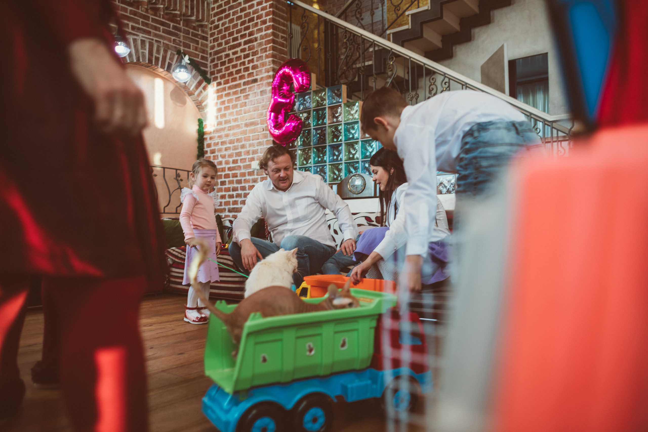 АГАТА И КОТИКИ | ДЕНЬ РОЖДЕНИЯ 3 ГОДИКА. Фотограф Наташа Румянцева