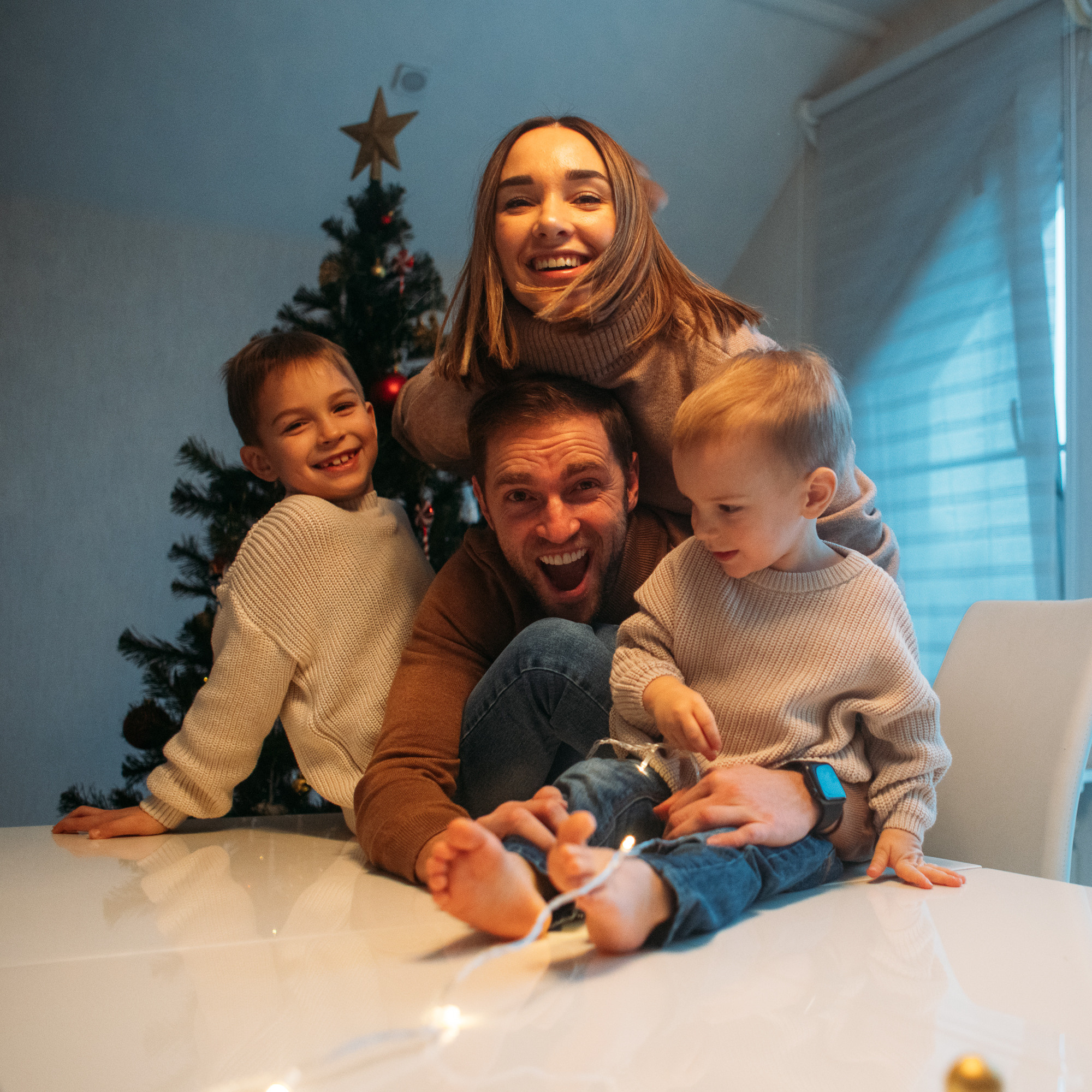 ЛЕНА, ВАСЯ, ТЁМА, ПЕТЯ | NY2023. Фотограф Наташа Румянцева