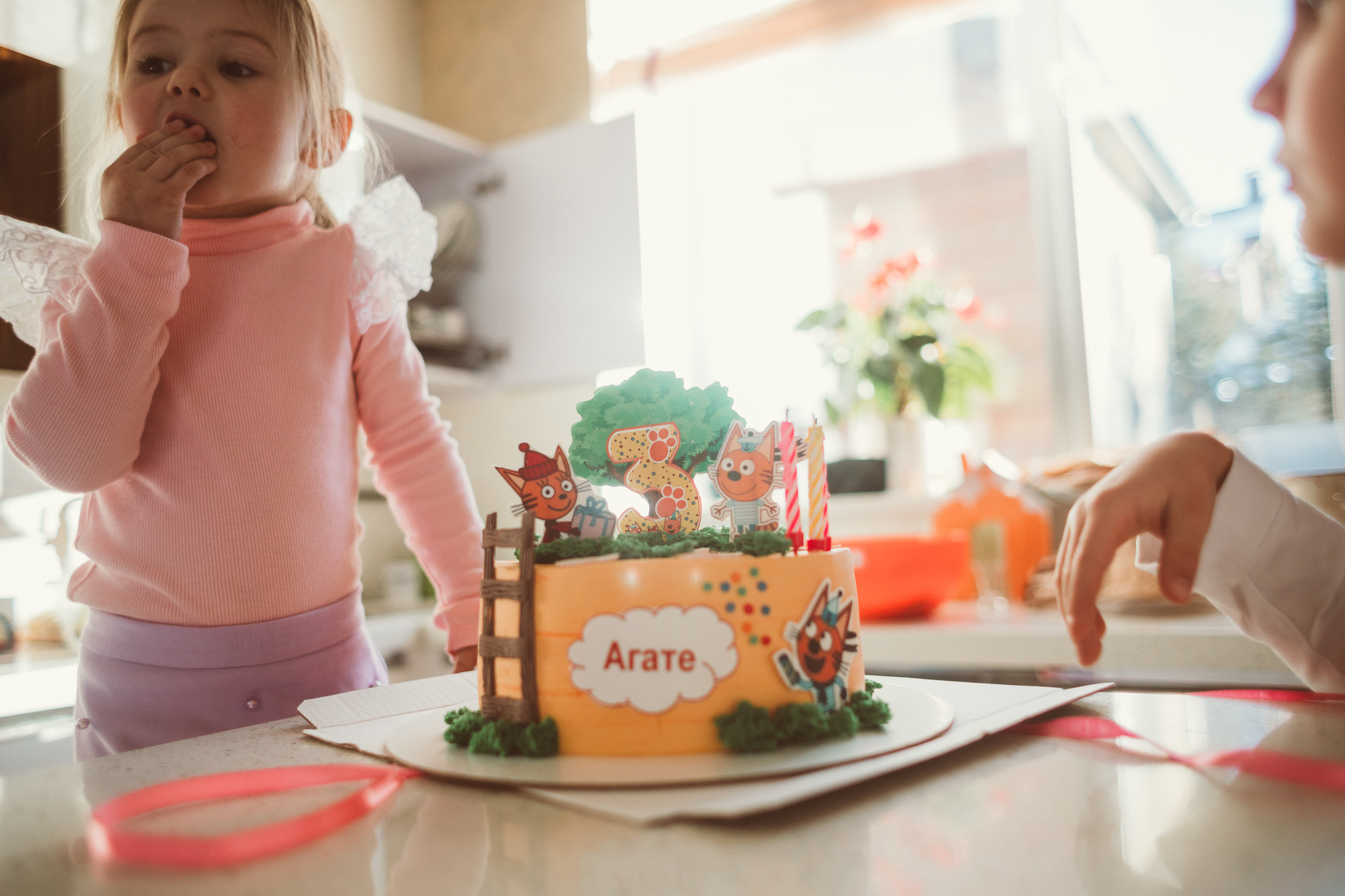 АГАТА И КОТИКИ | ДЕНЬ РОЖДЕНИЯ 3 ГОДИКА. Фотограф Наташа Румянцева