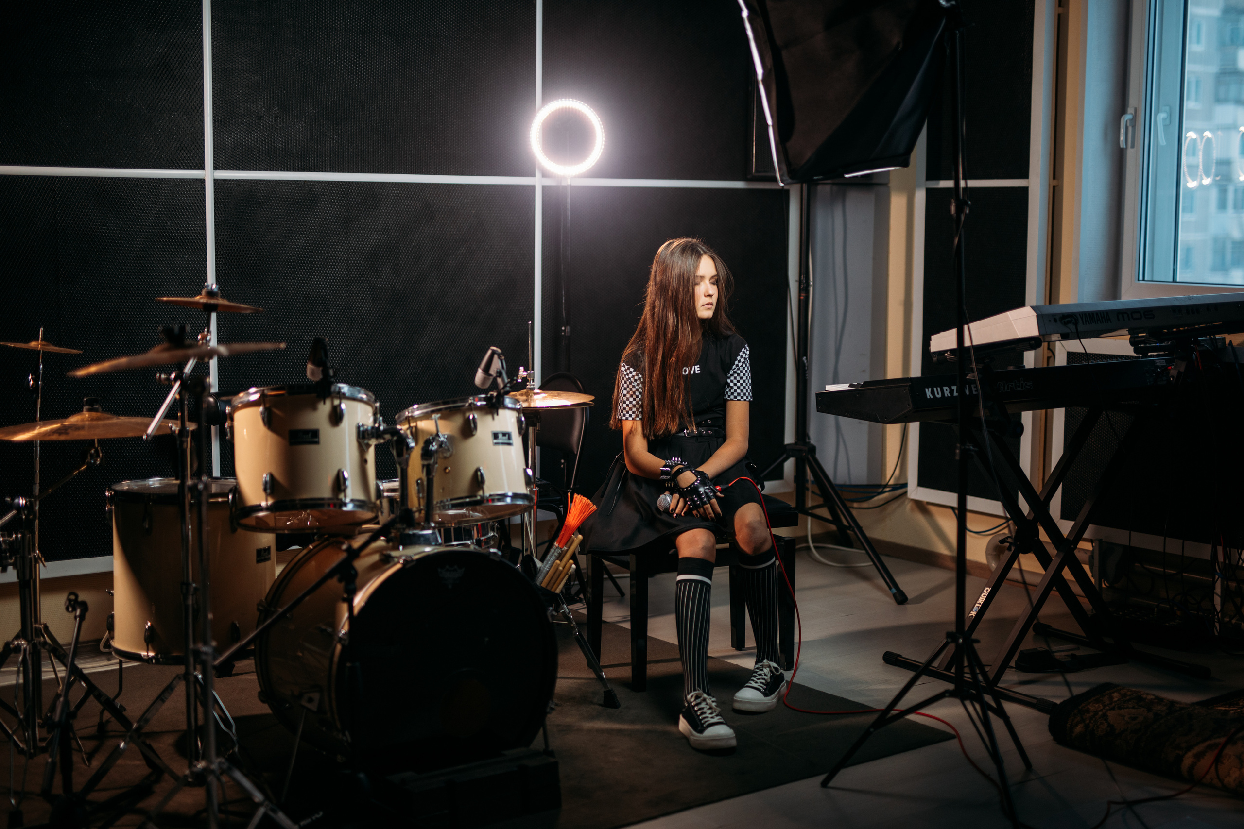 ДАРЬЯ | СЪЁМКА НА ОБЛОЖКУ СИНГЛА. Фотограф Наташа Румянцева