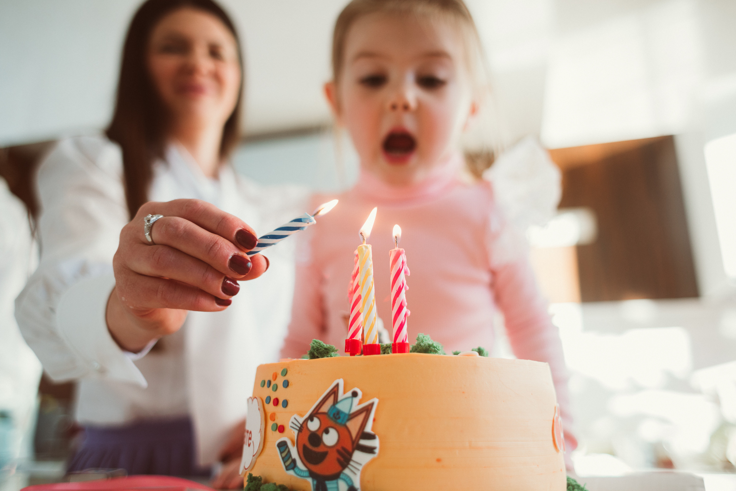 АГАТА И КОТИКИ | ДЕНЬ РОЖДЕНИЯ 3 ГОДИКА. Фотограф Наташа Румянцева