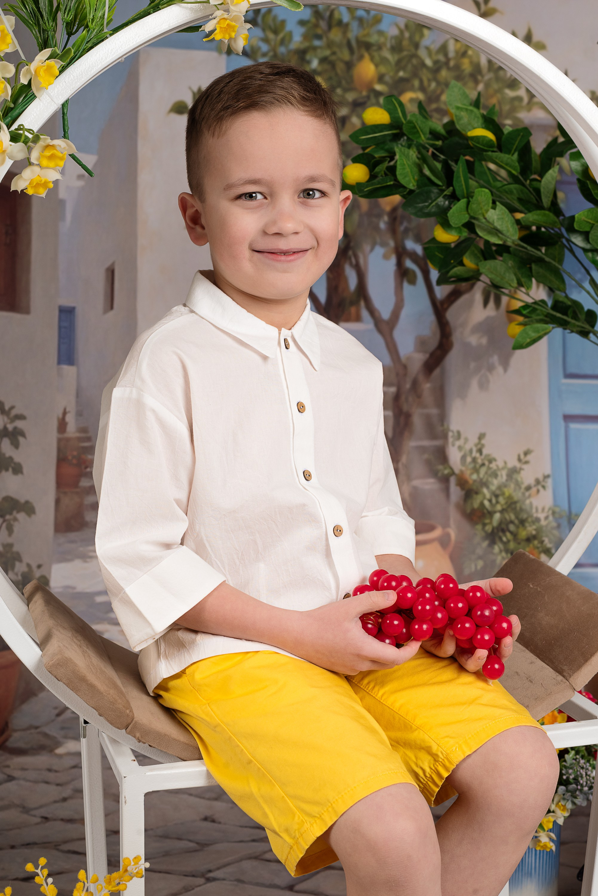 Сюжет «Санторини». Детская фотостудия Виктории Шараповой