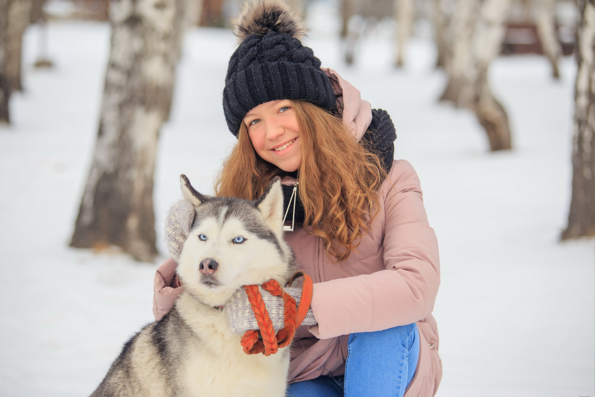 Фотосессия с хаски Иркутск. Фотограф видеограф Иркутск фото видео студия Алексея Марамзина