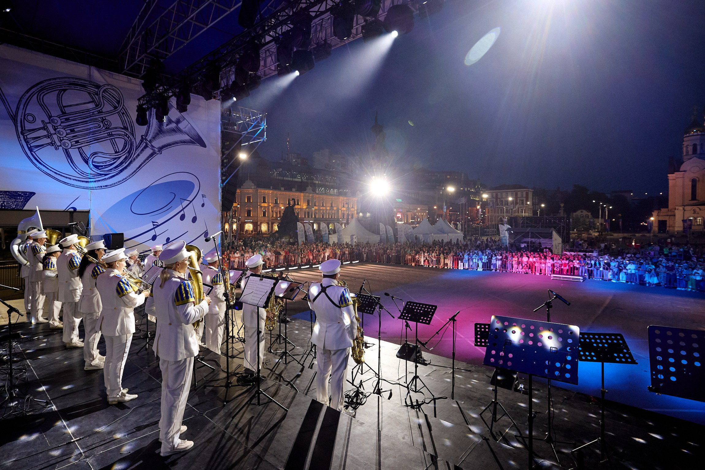 «Тихоокеанские марши» Плац-концерт