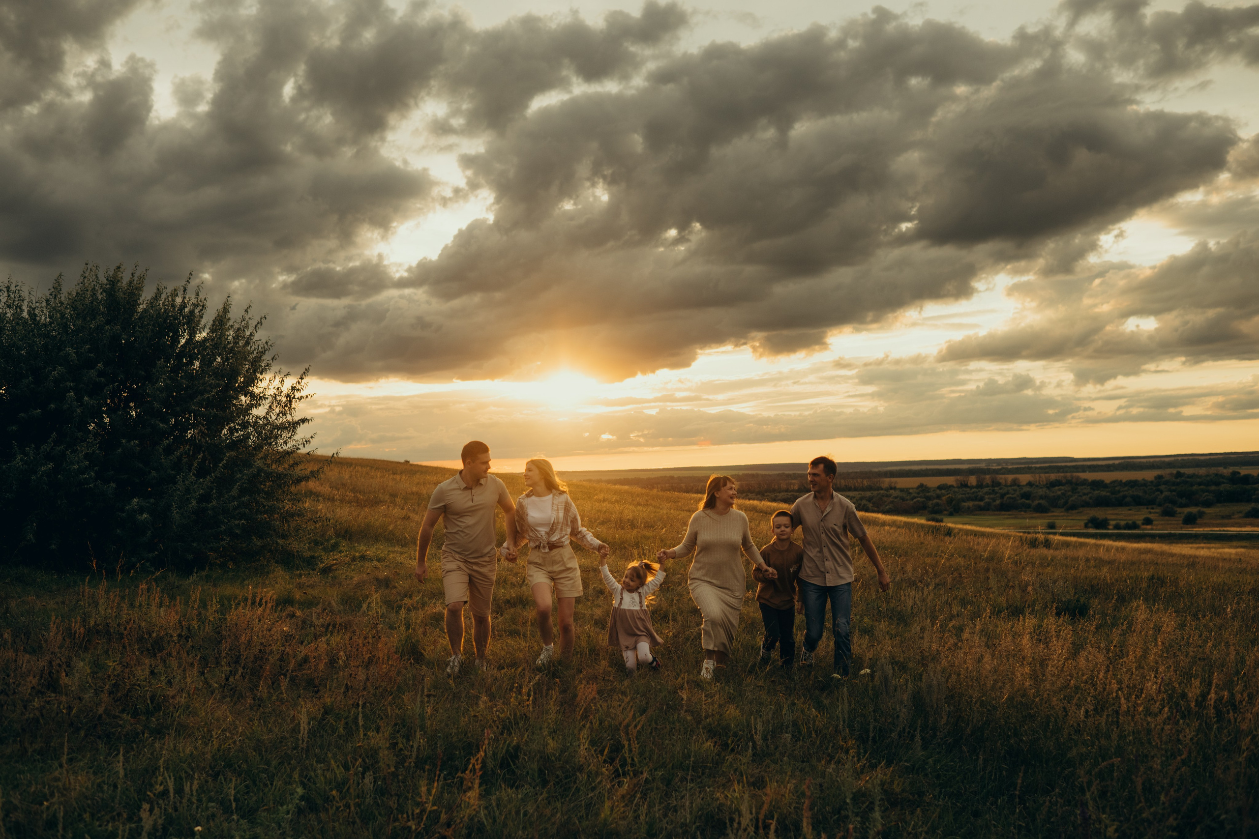 Даша Даня Ксюша Илья Саша и Ева. Свадебный и семейный фотограф в Самаре Головань Наталья