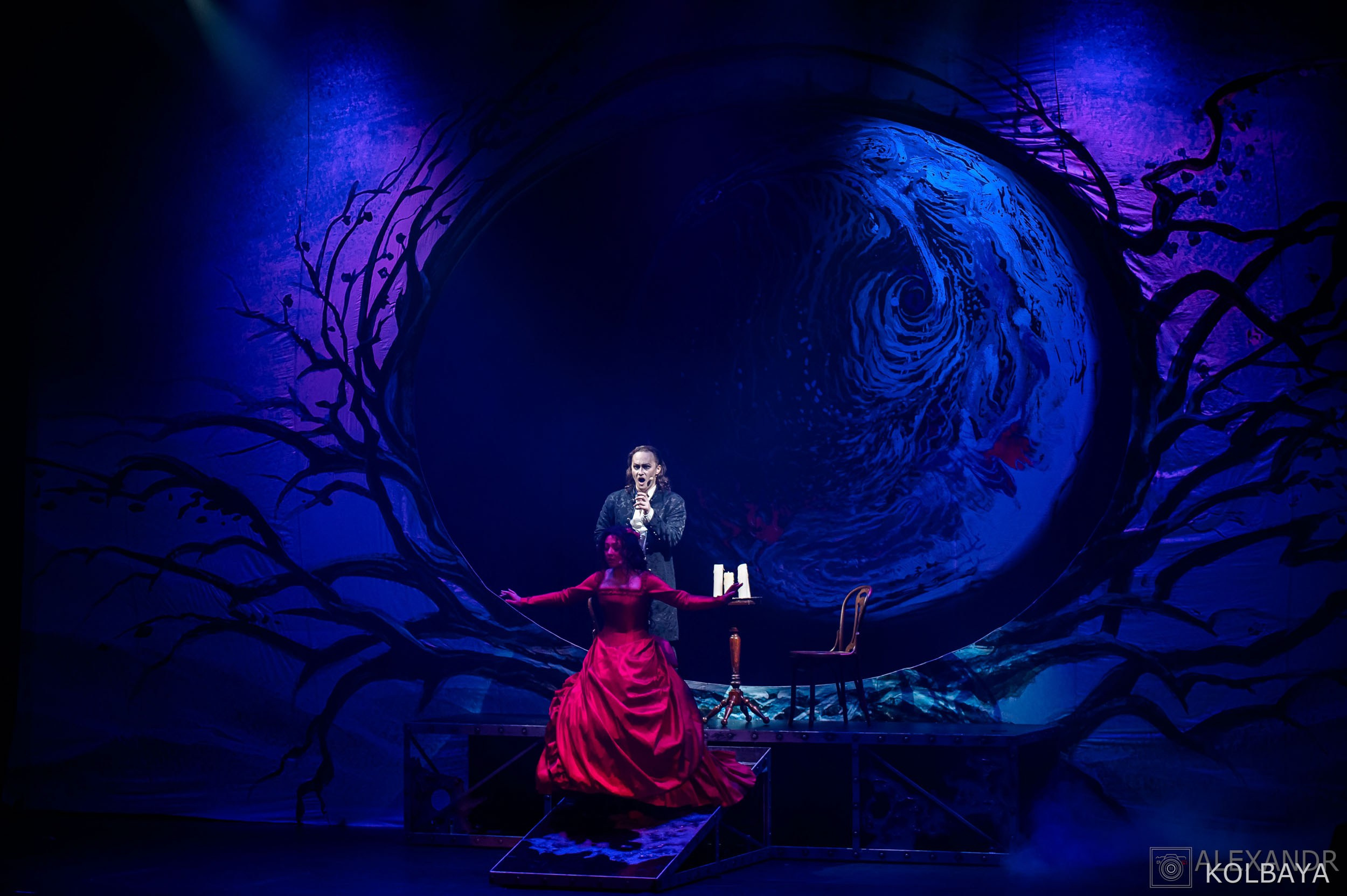 Мюзикл Дракула. Концертный и театральный репортажный фотограф в Москве Александр Колбая