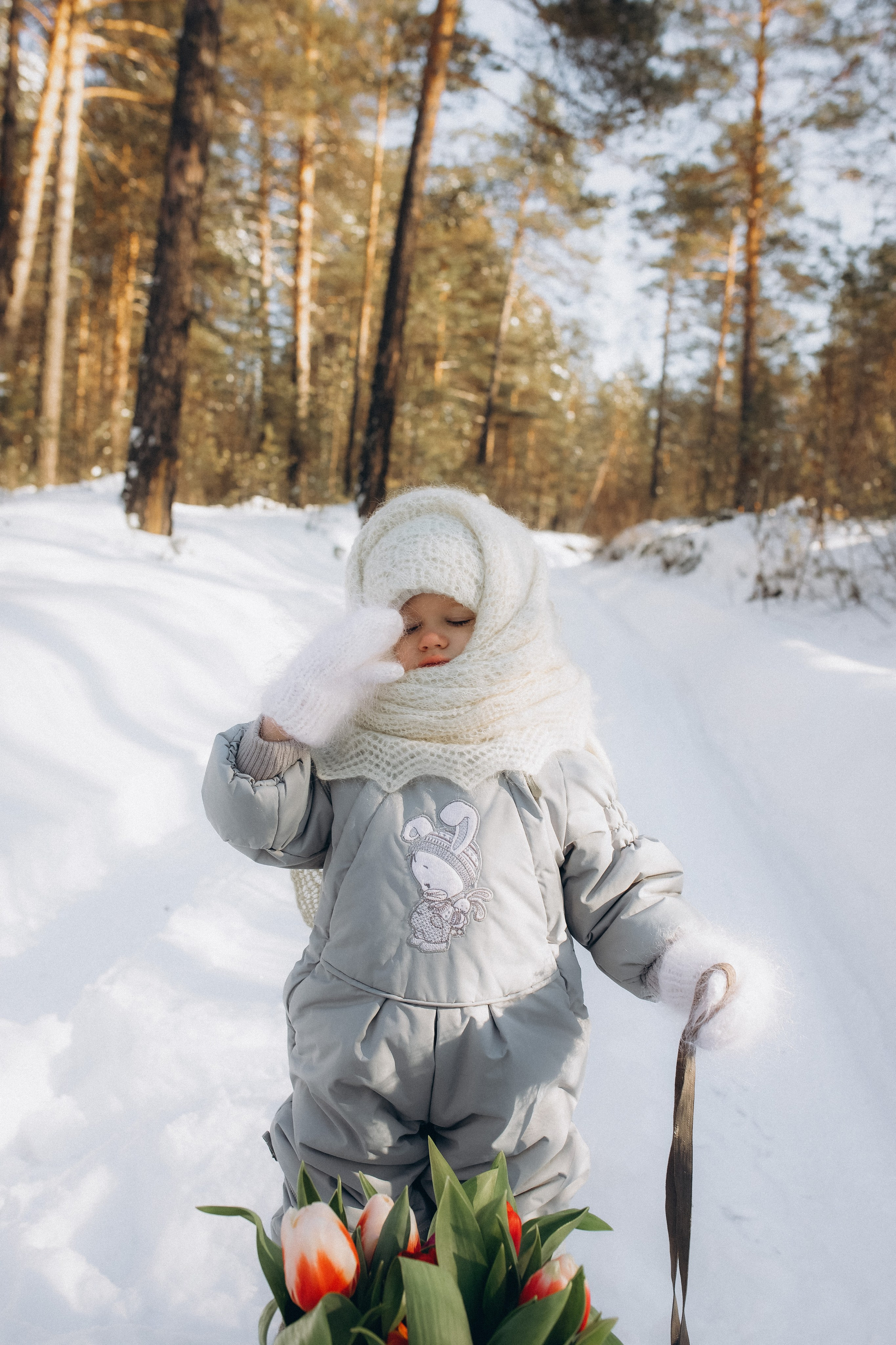 Девочка Зима. Семейный и детский фотограф город Тында Дарья