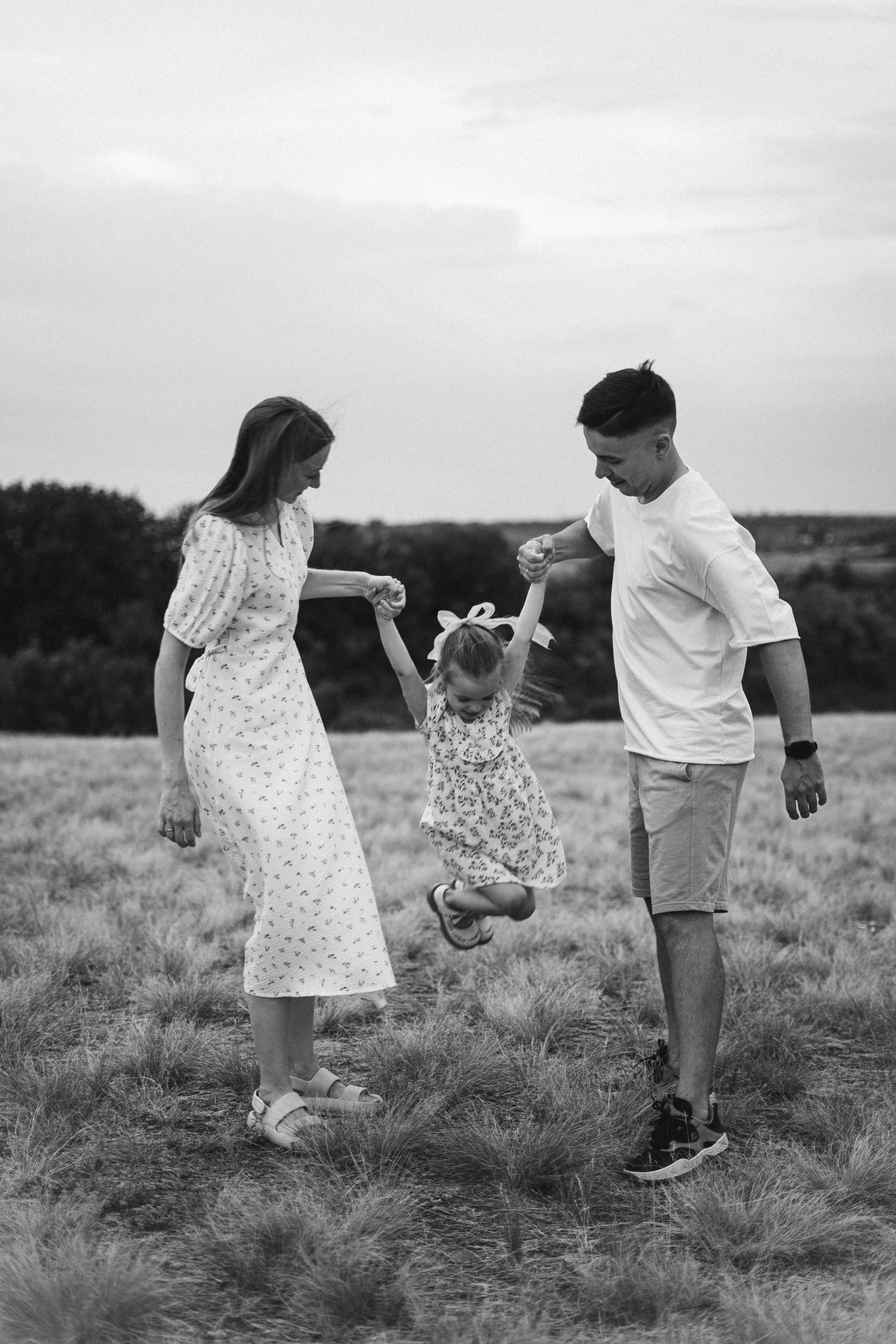 Andrey & Alina & Mira. Фотограф Волгоград