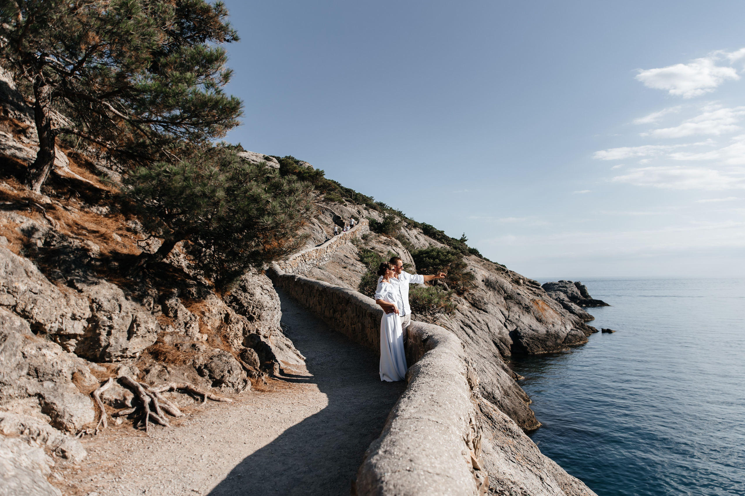 Судак и мыс Капчик. Анонс свадьбы для Алены и Евгения. Свадебный фотограф в Крыму и Севастополе Ольга Баскакова