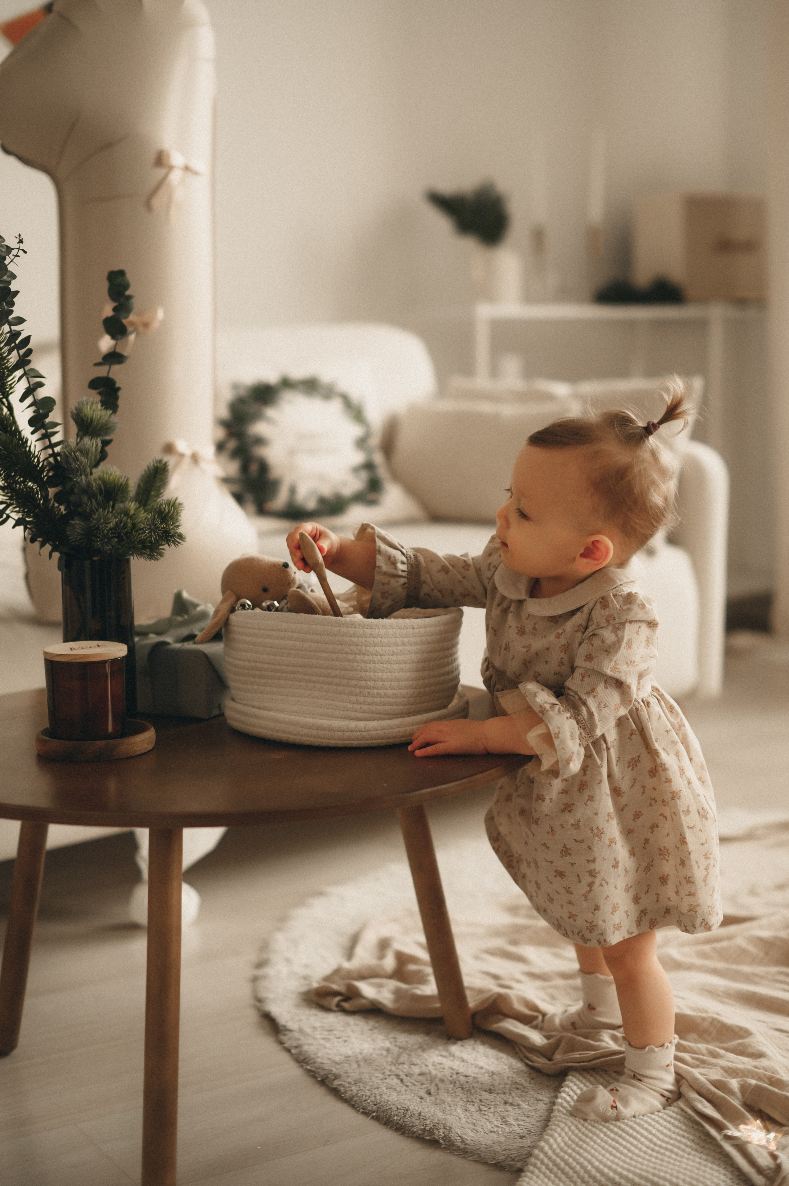 Первый и Годик и Новый Год Леи. Семейный фотограф в г. Ставрополь, Сорокина Мария