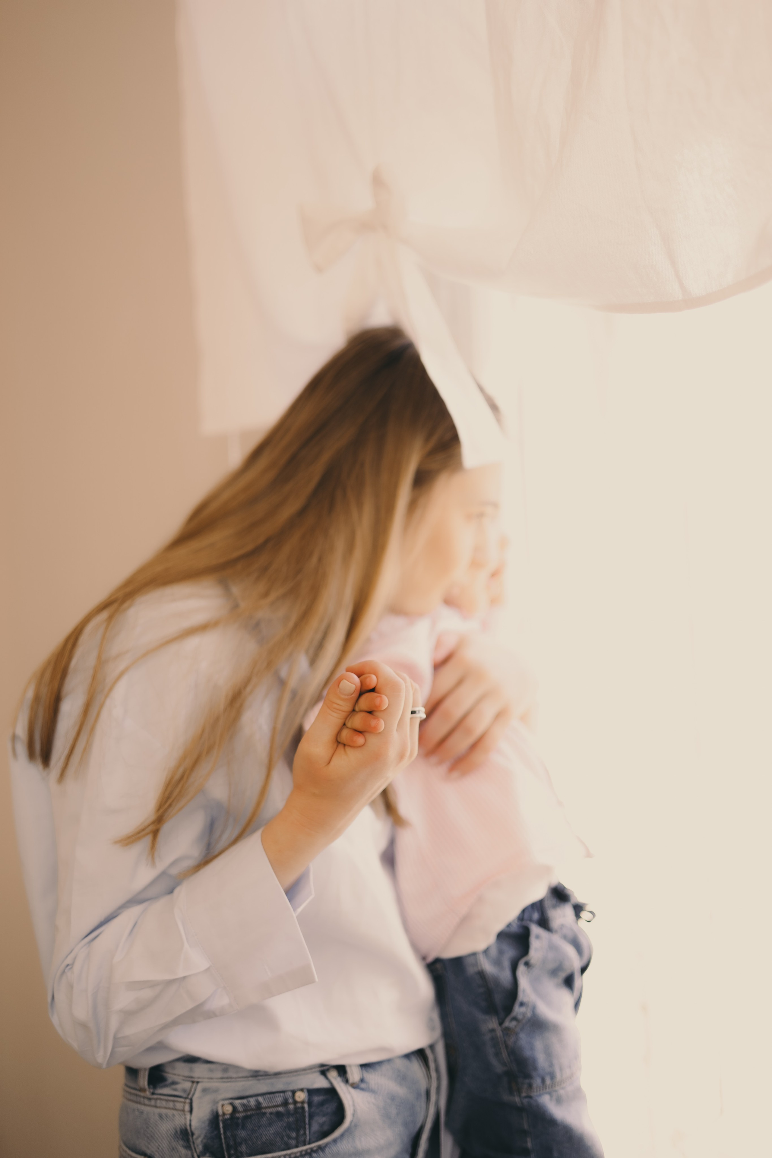 Два малыша и их мама. Фотограф Мария Лаенко