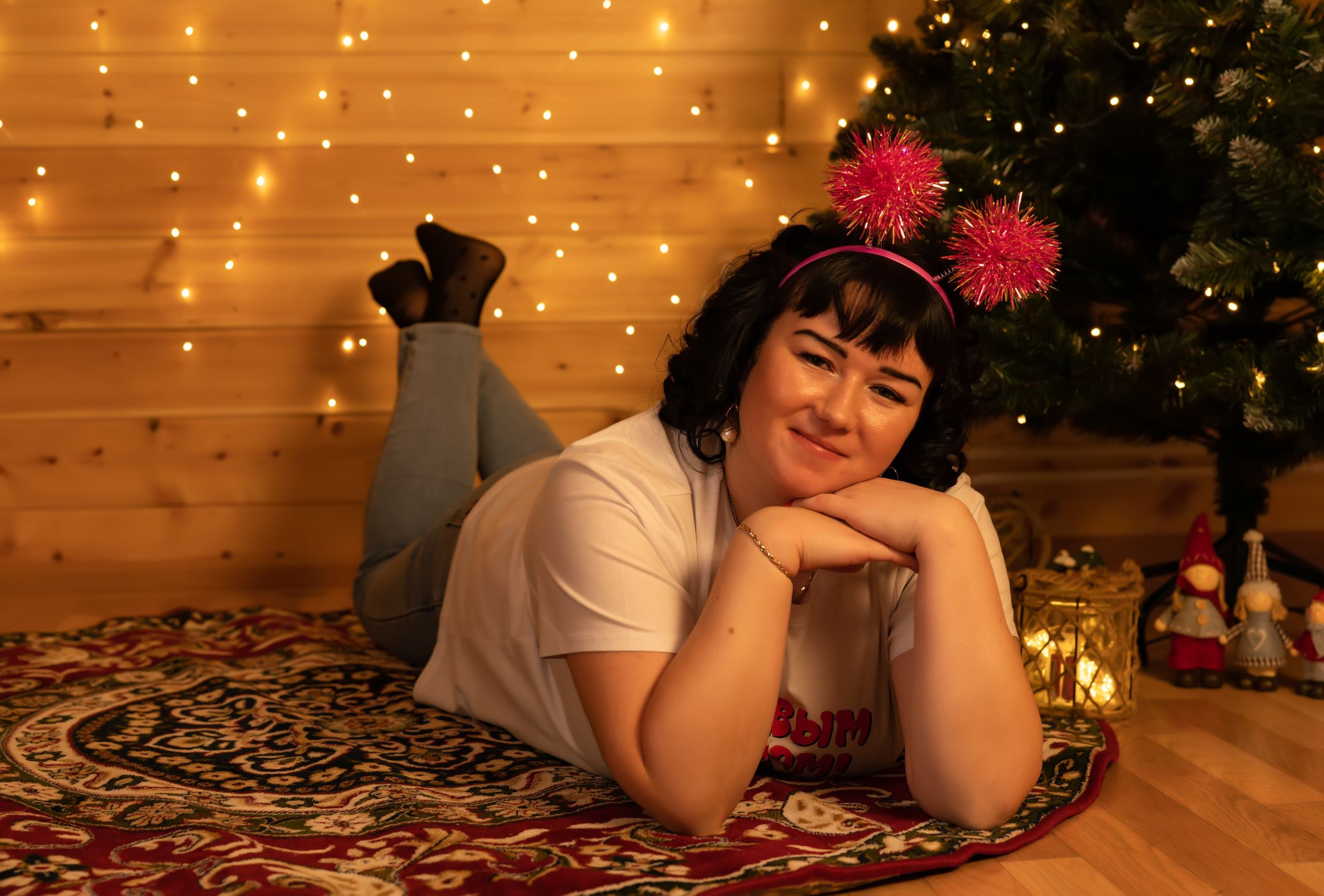 Новогодняя семейная съемка для Юлии. Семейный и детский фотограф Тула Ясногорск Тульская область Надежда Кукушкина