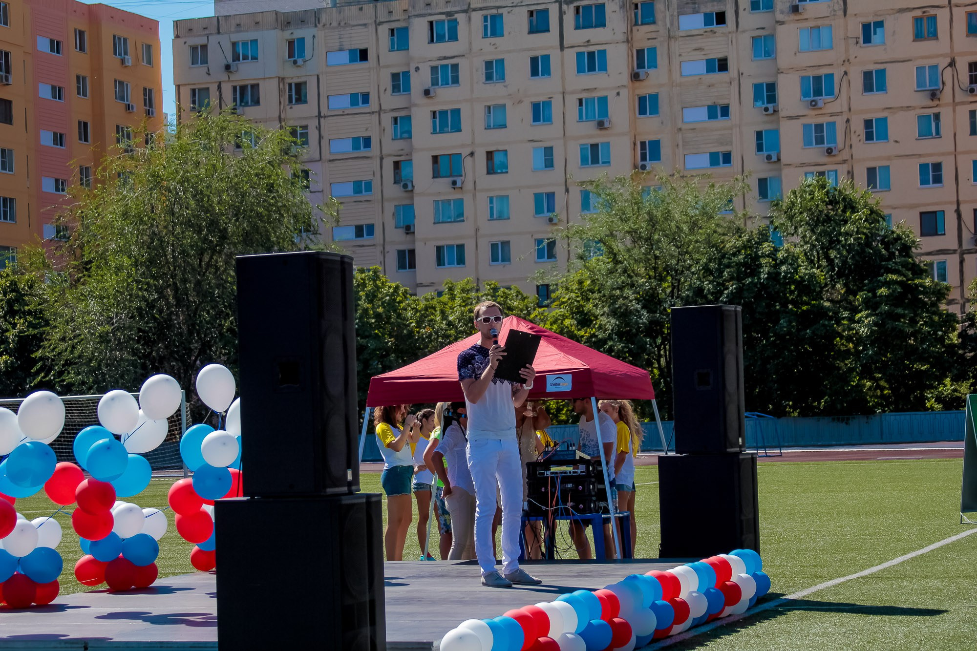 День Физкульт. Максим Матвийченко и Виктория Басова профессионалы своего дела