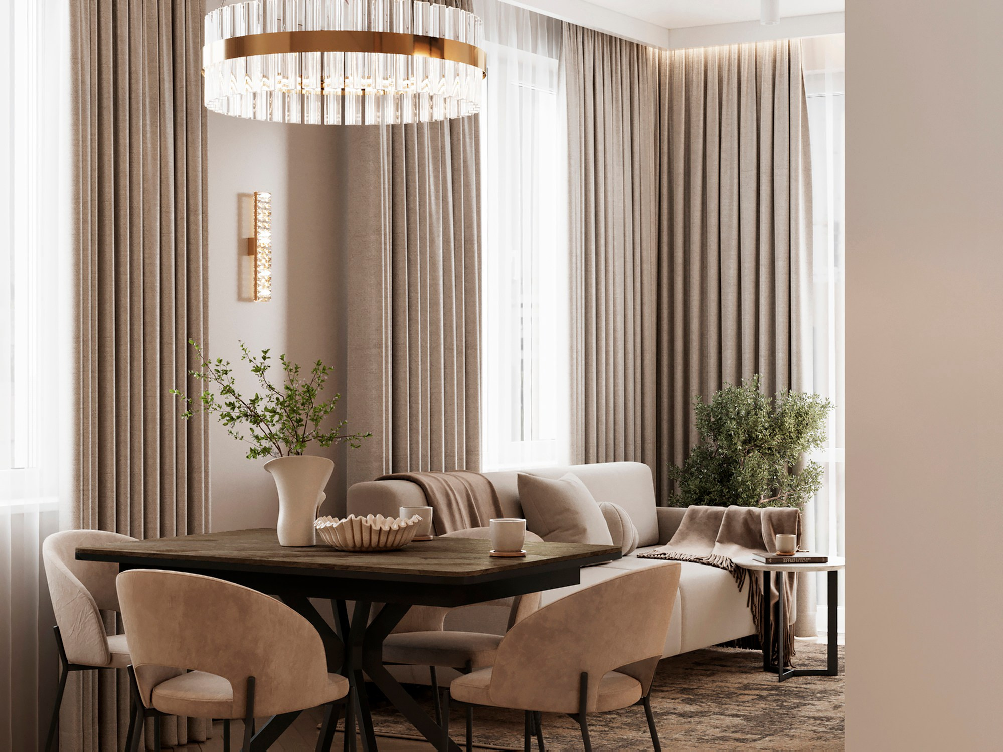 ЖК TopHills. АСТАХОВА DESIGN дизайн интерьера +7 985 220 6109