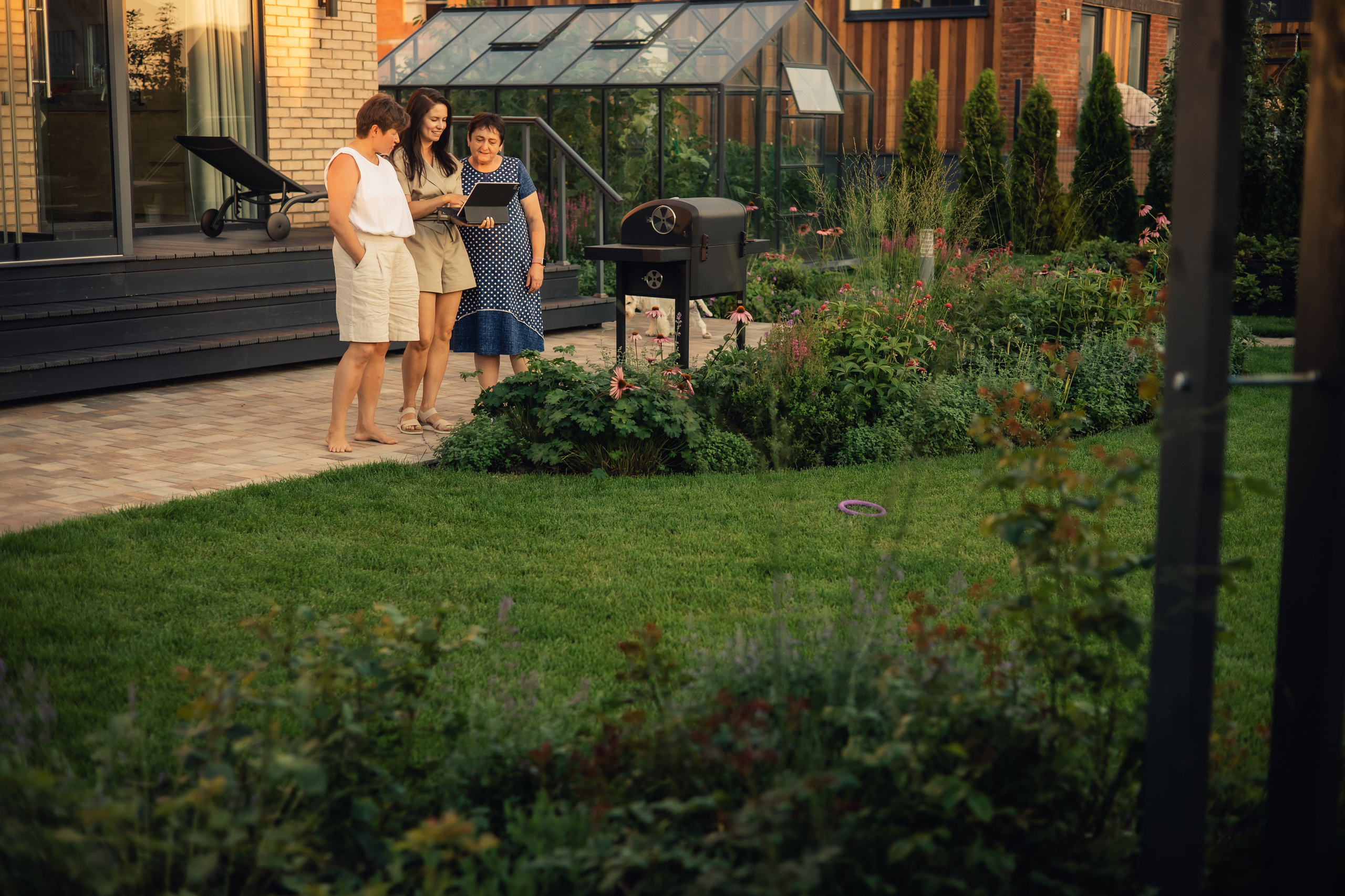 Съемка для ландшафтного архитектора Елизаветы Образцовой. Фотограф в Москве Наталья Спиридонова