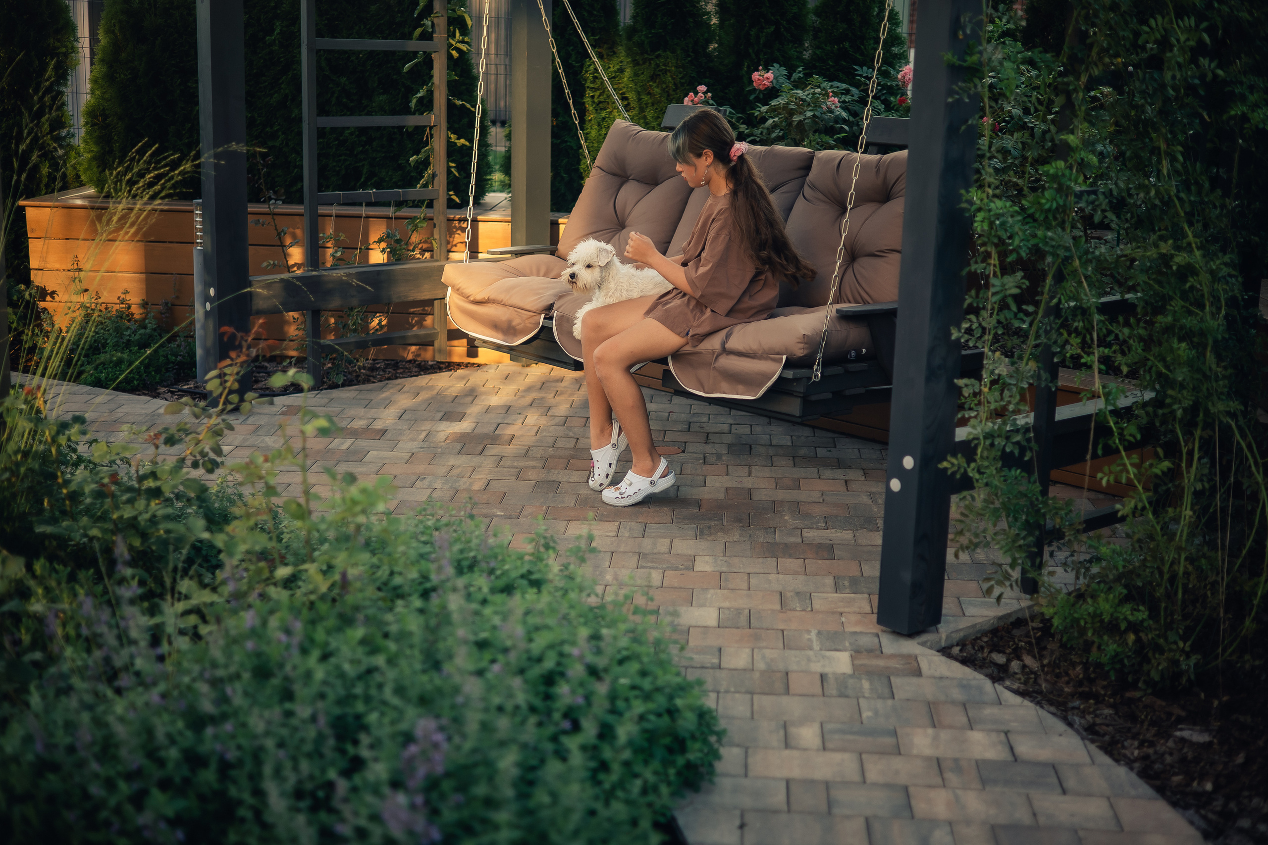 Съемка для ландшафтного архитектора Елизаветы Образцовой. Фотограф в Москве Наталья Спиридонова