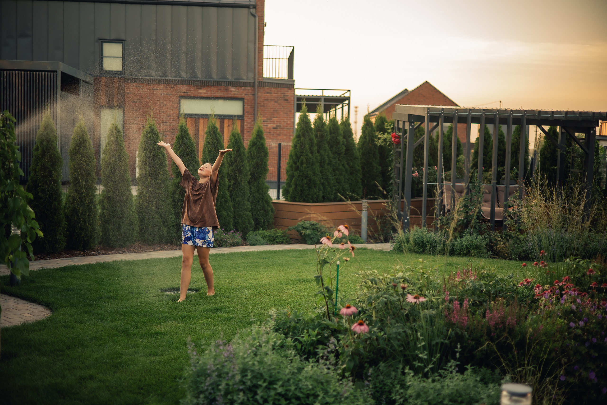 Съемка для ландшафтного архитектора Елизаветы Образцовой. Фотограф в Москве Наталья Спиридонова