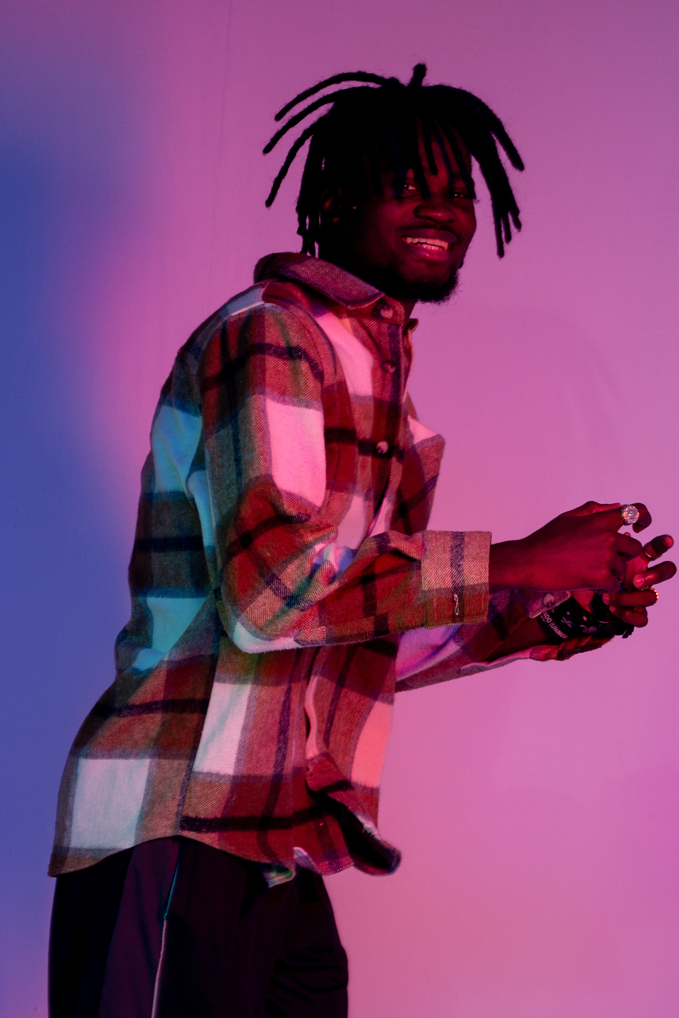 Мужской портрет с цветными фильтрами. Фотограф Екатерина Голицына