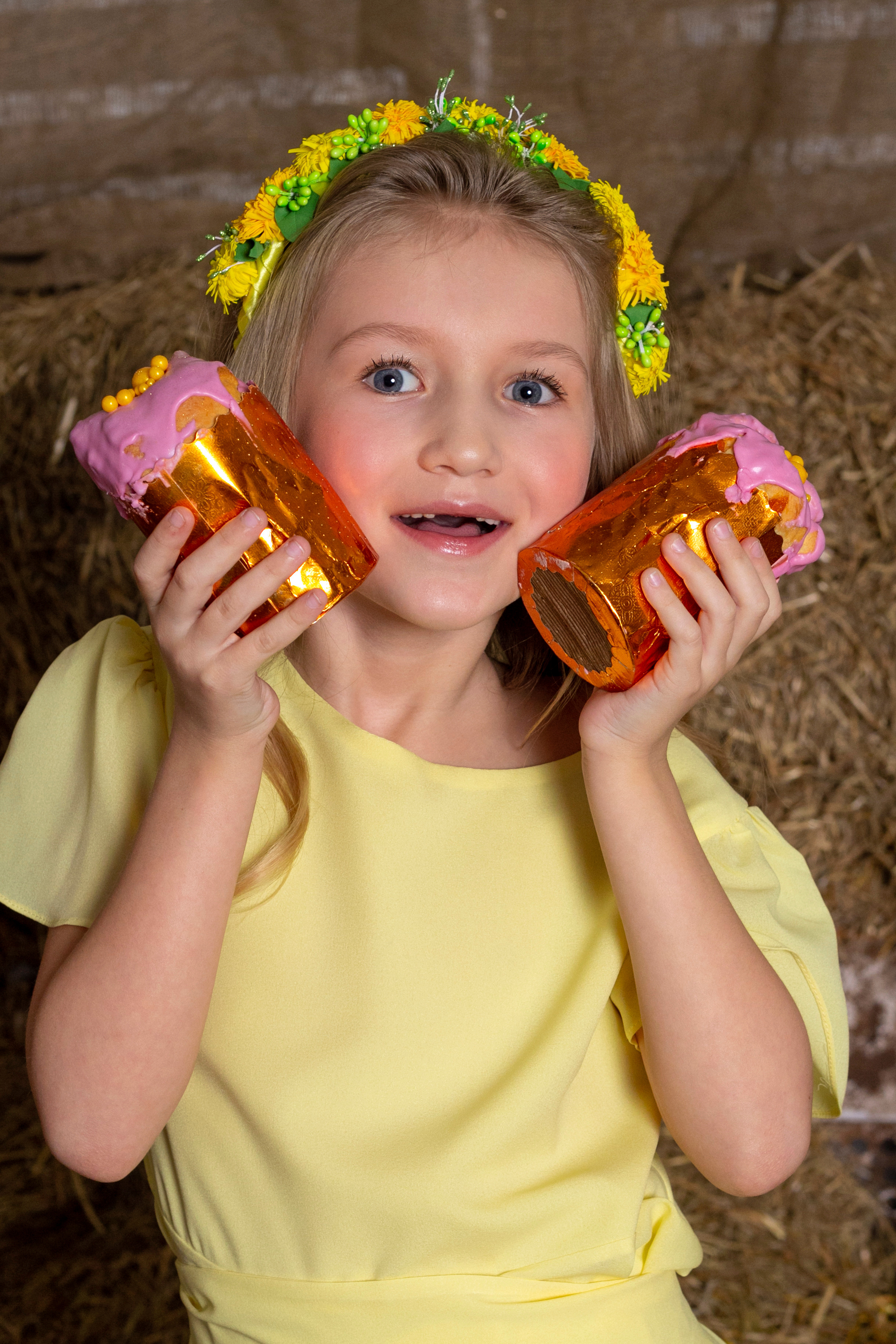 Пасхальная детская сьемка. Фотограф Екатерина Голицына