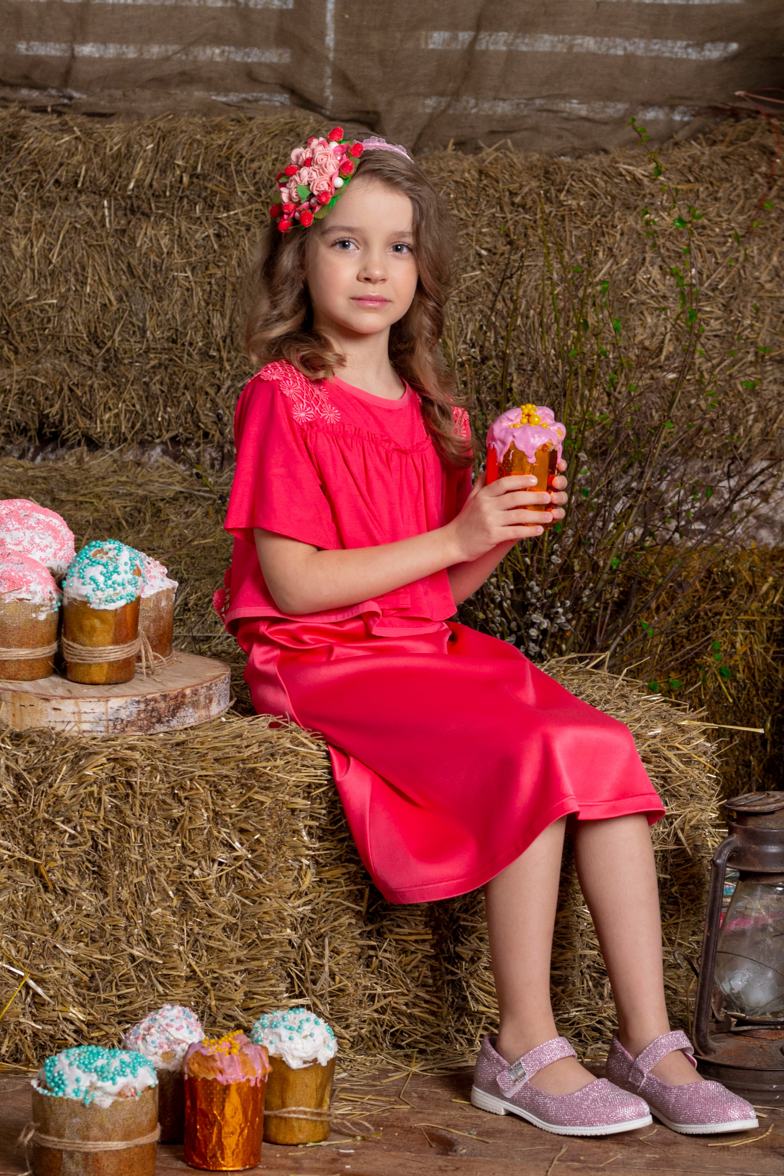 Пасхальная детская сьемка. Фотограф Екатерина Голицына