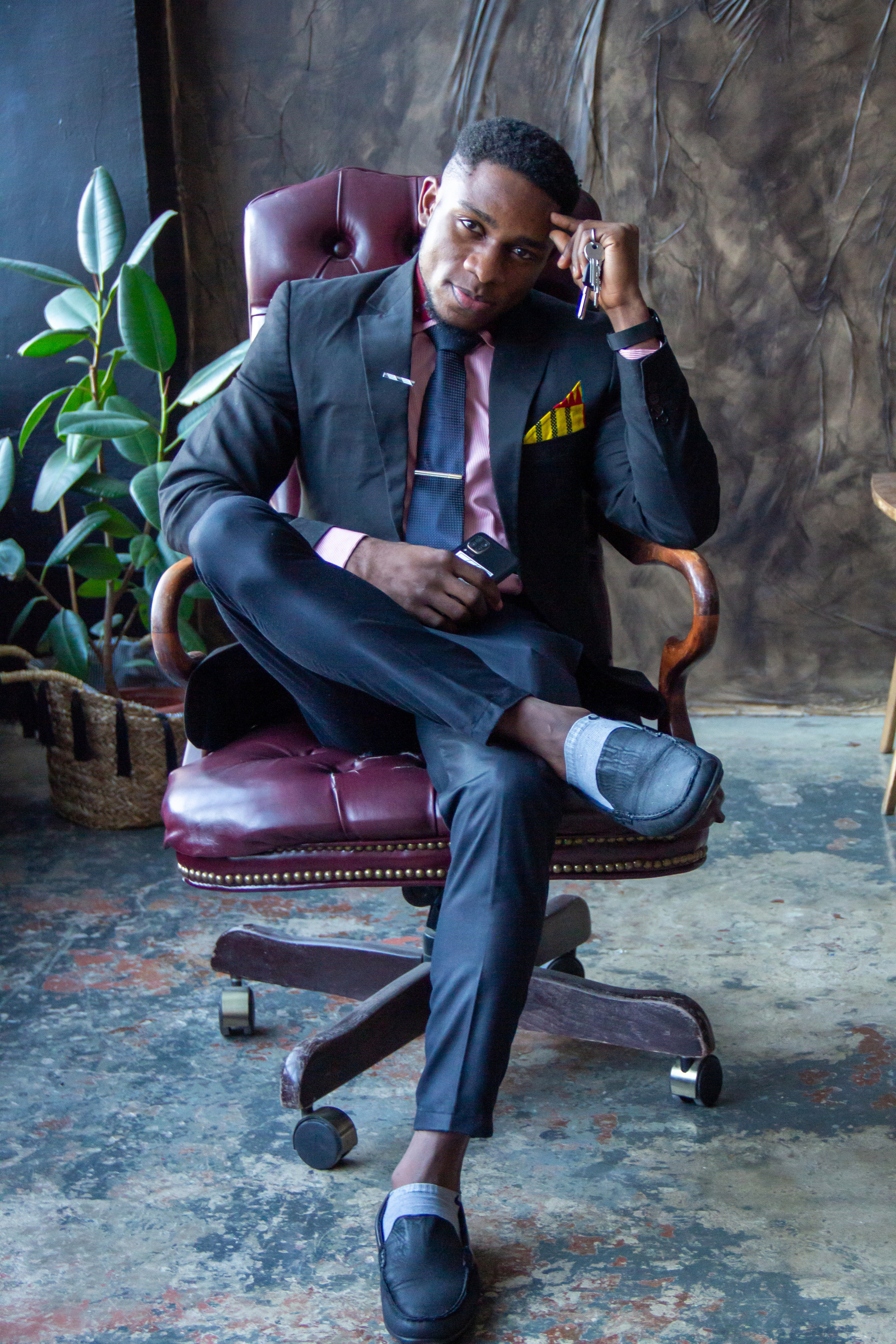 Деловой мужской портрет. Фотограф Екатерина Голицына