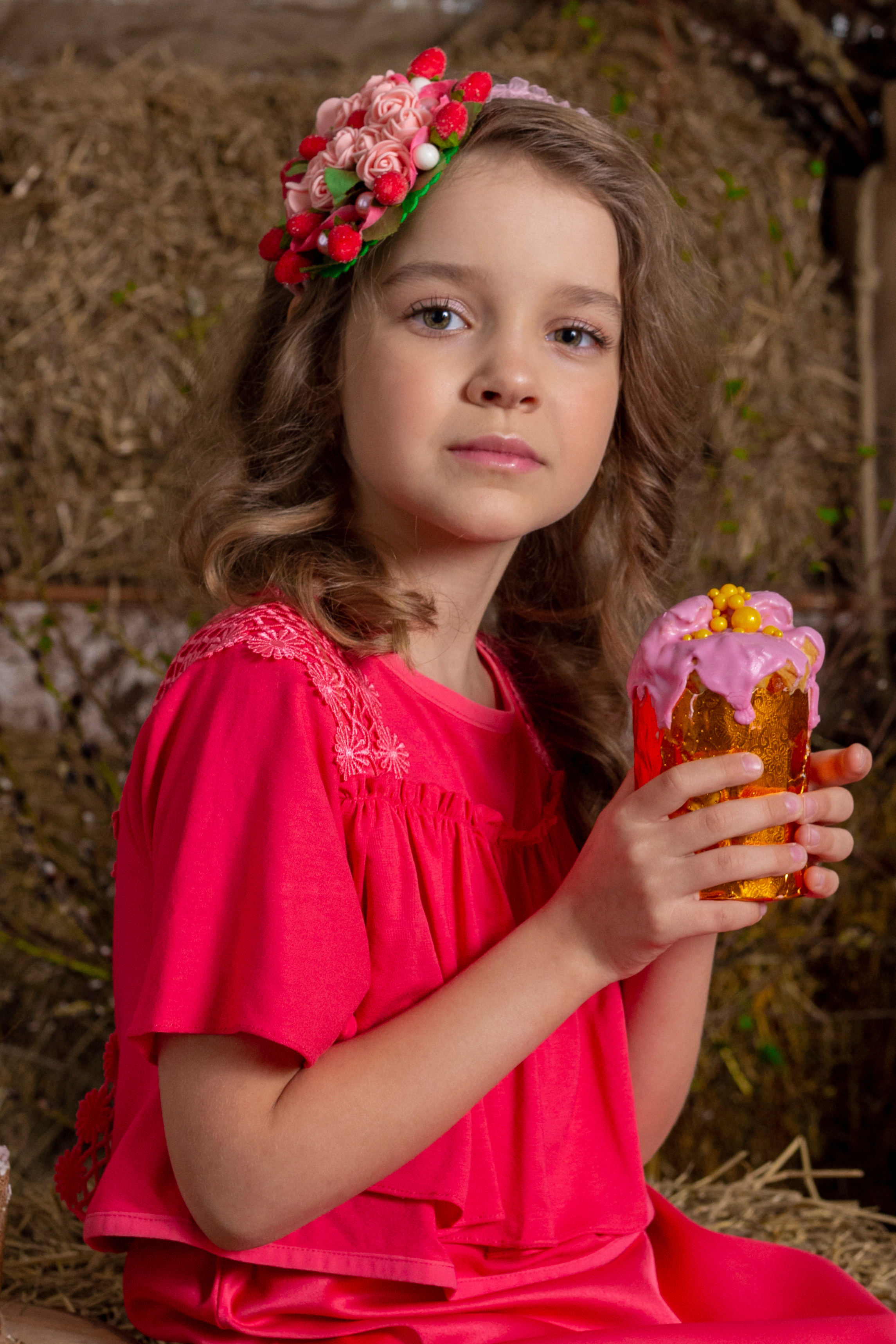 Пасхальная детская сьемка. Фотограф Екатерина Голицына