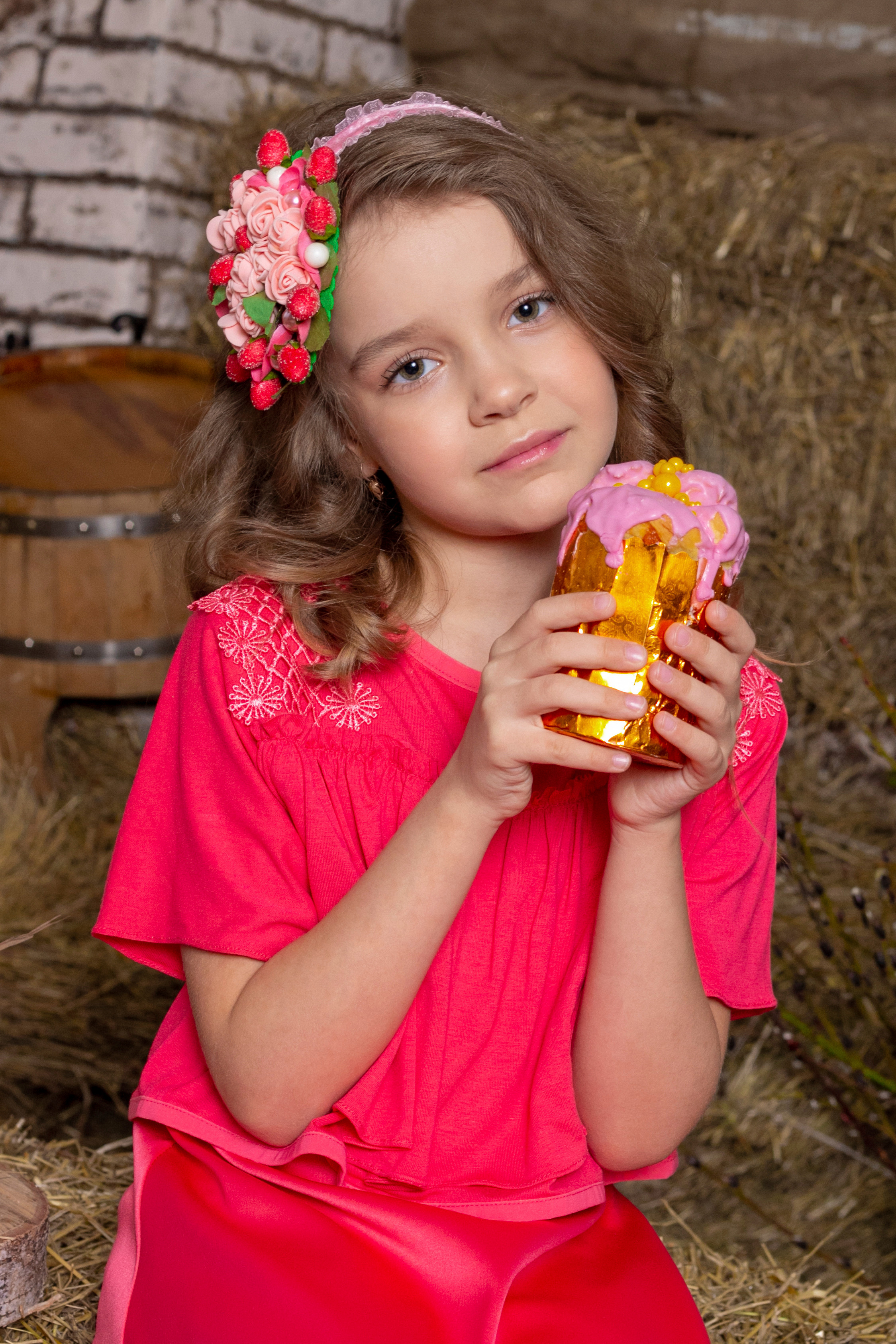 Пасхальная детская сьемка. Фотограф Екатерина Голицына