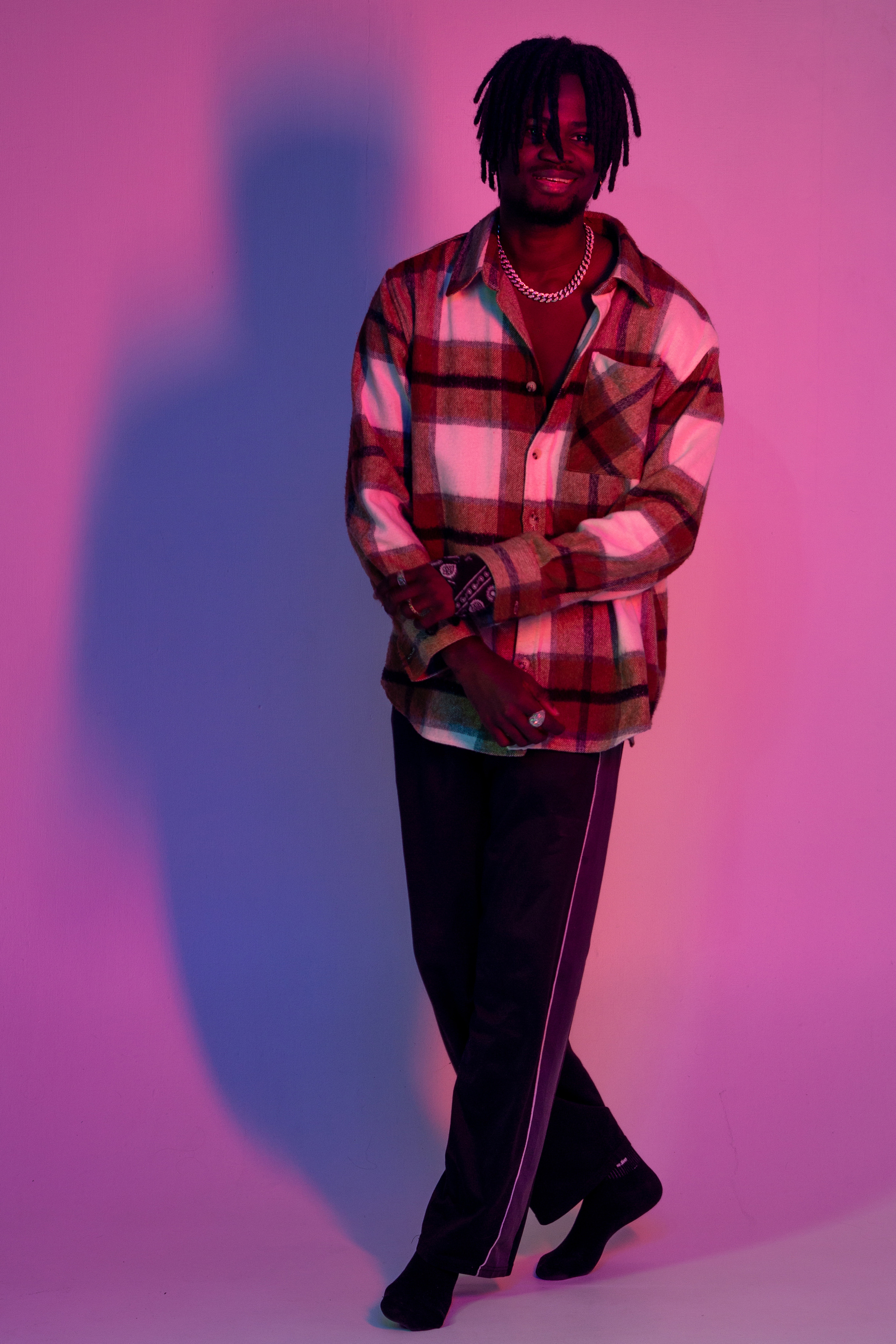 Мужской портрет с цветными фильтрами. Фотограф Екатерина Голицына