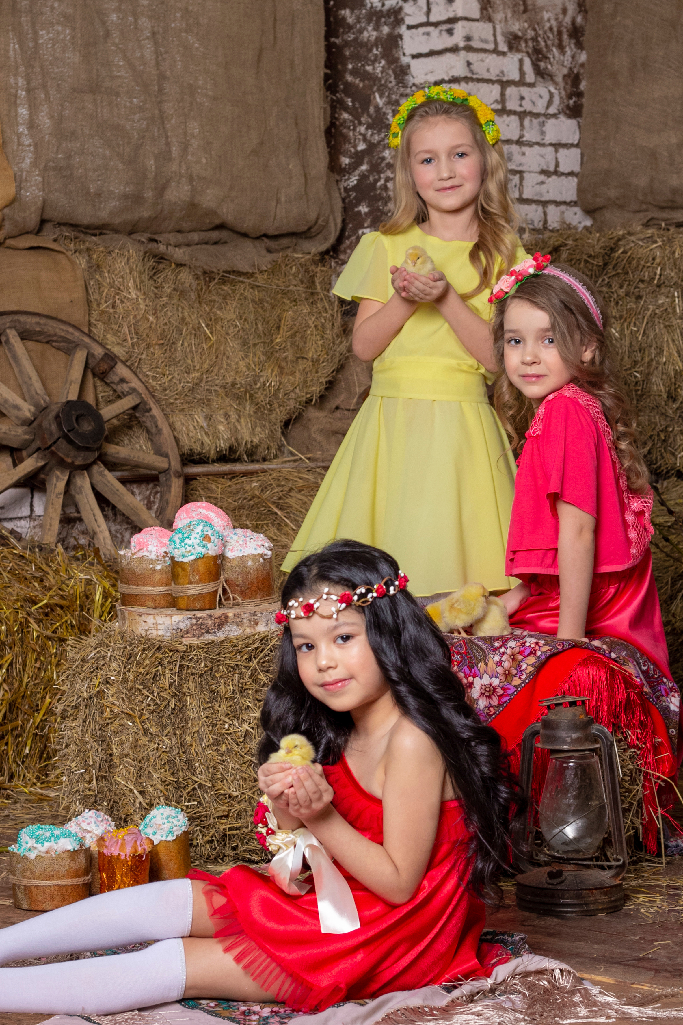 Пасхальная детская сьемка. Фотограф Екатерина Голицына