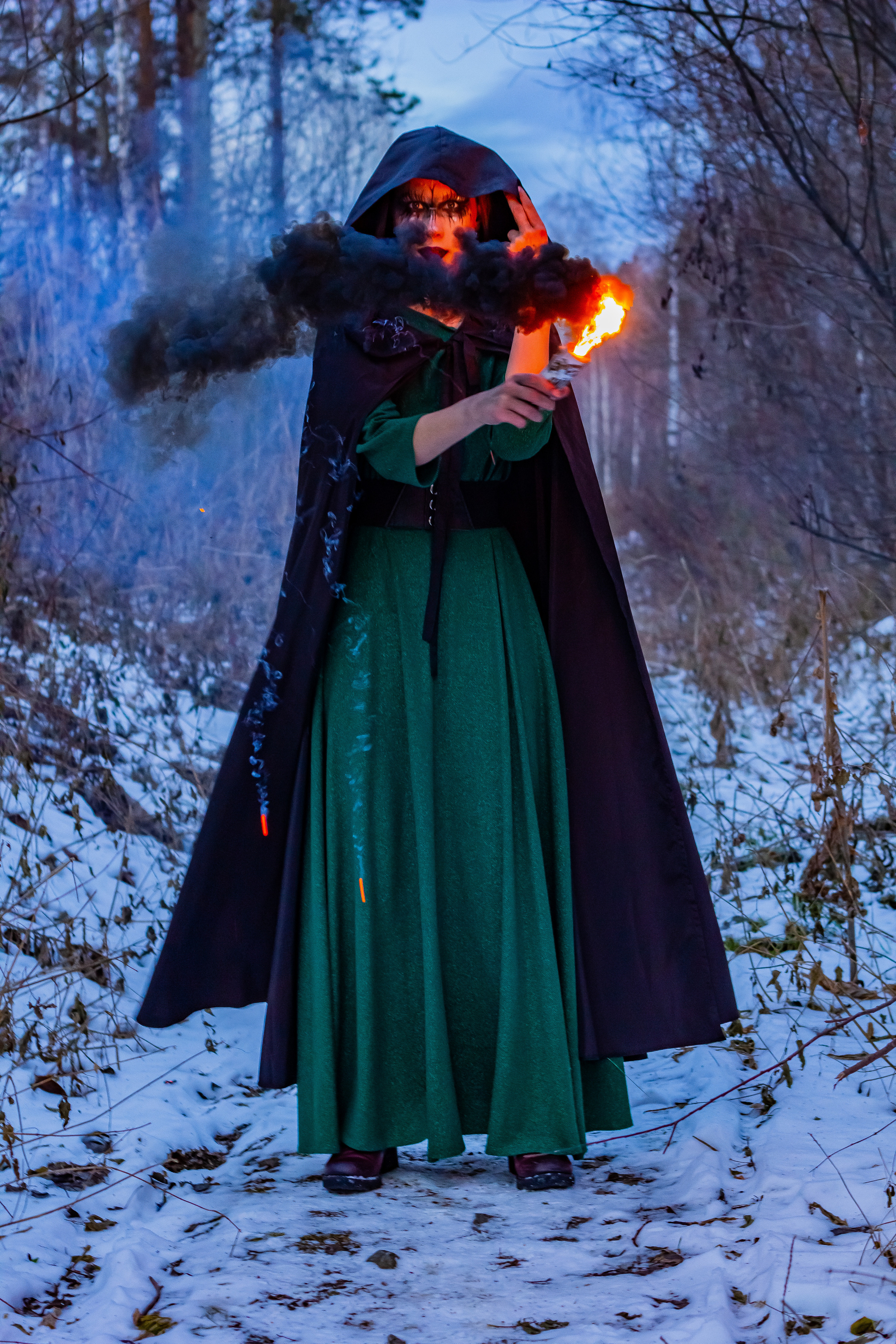 Ведьма. Фотограф Екатерина Голицына