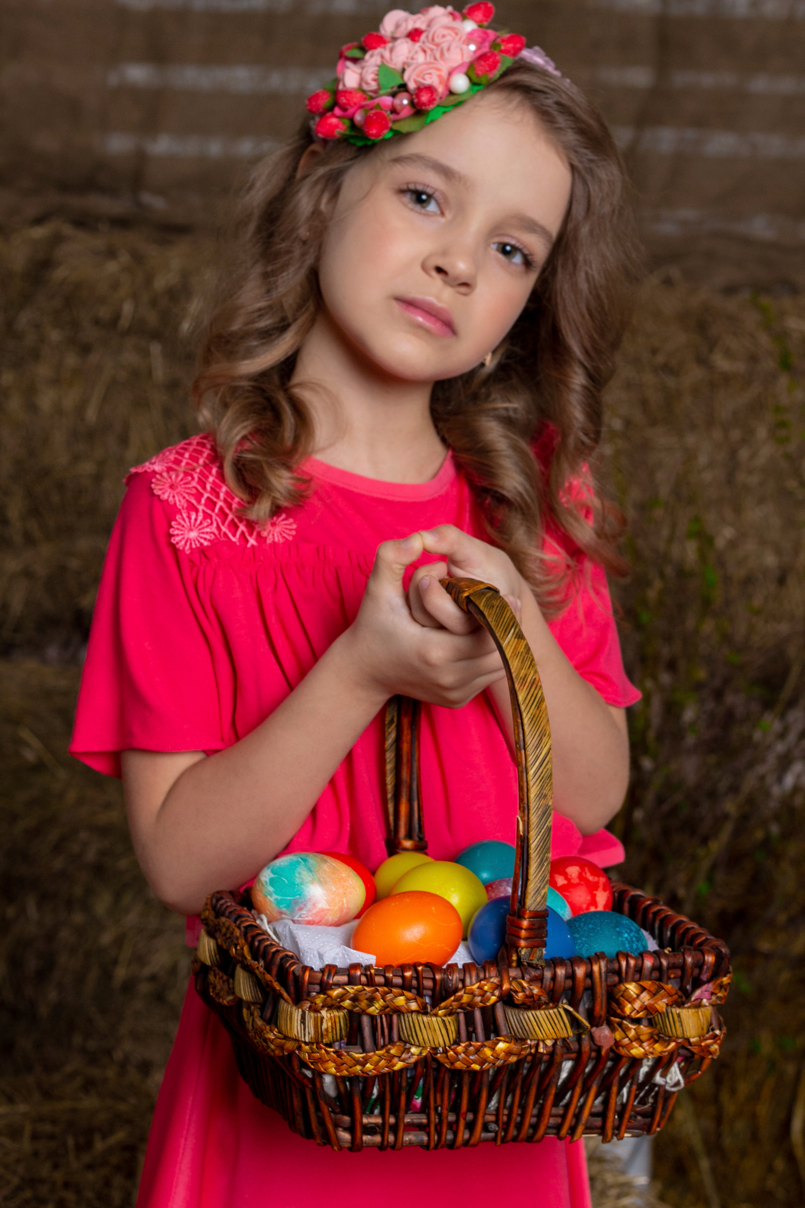 Пасхальная детская сьемка. Фотограф Екатерина Голицына