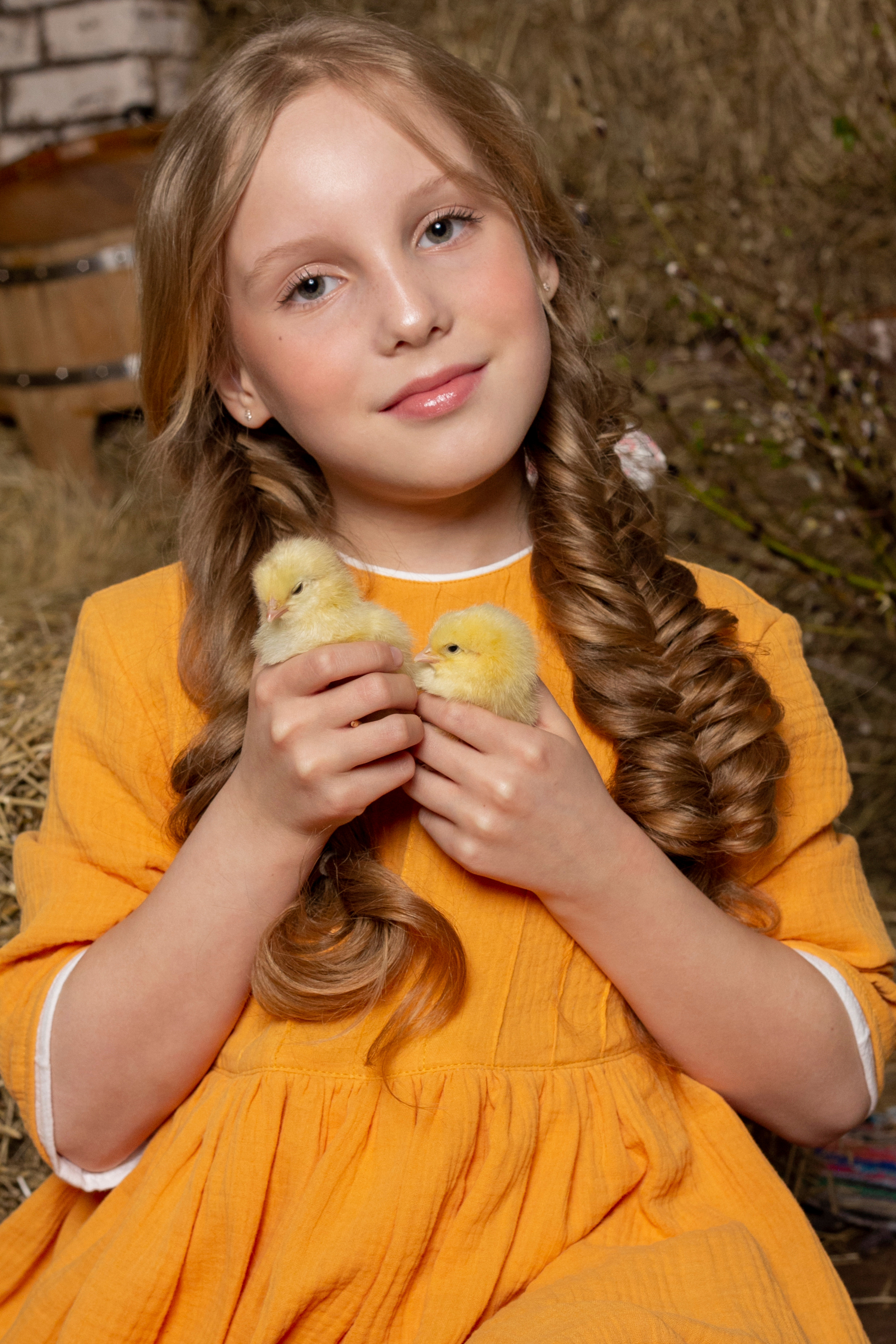 Пасхальная детская сьемка. Фотограф Екатерина Голицына