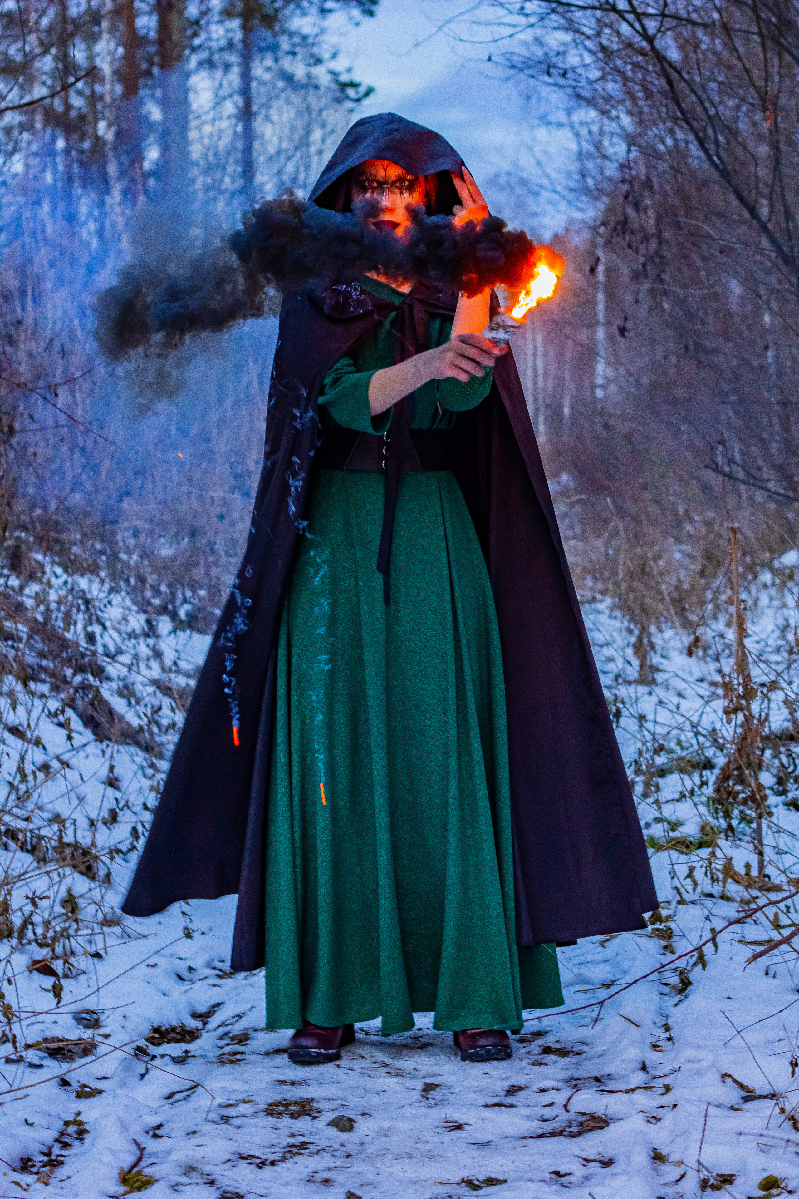 Ведьма. Фотограф Екатерина Голицына