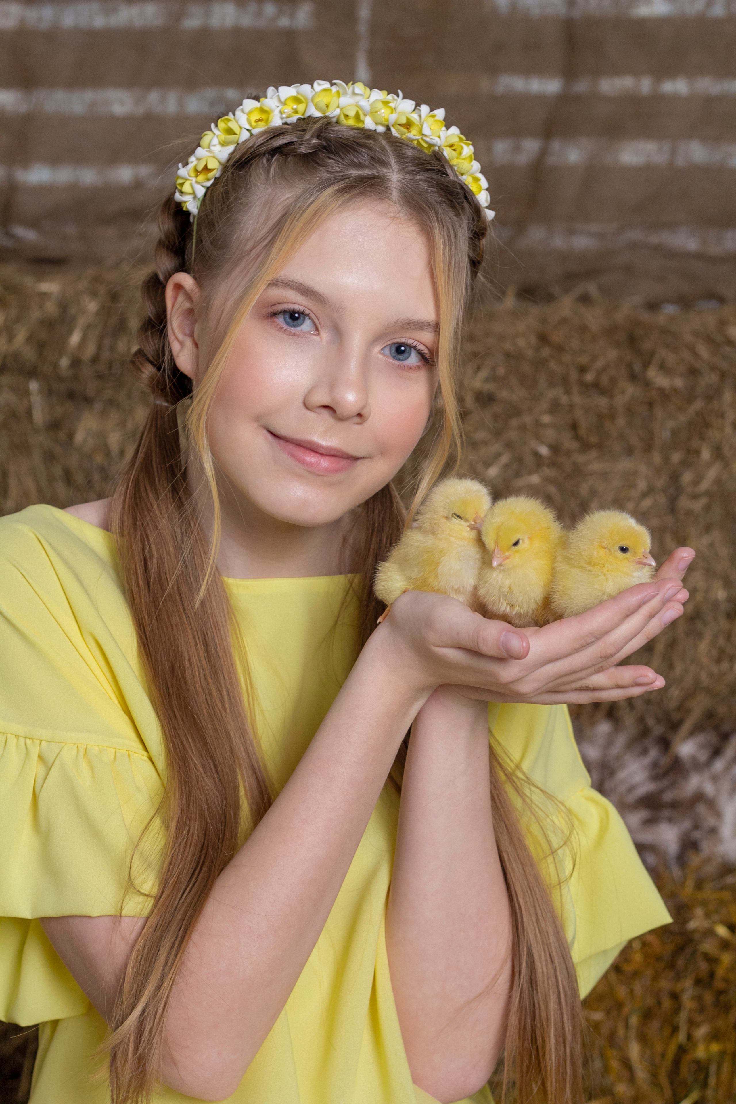 Пасхальная детская сьемка. Фотограф Екатерина Голицына