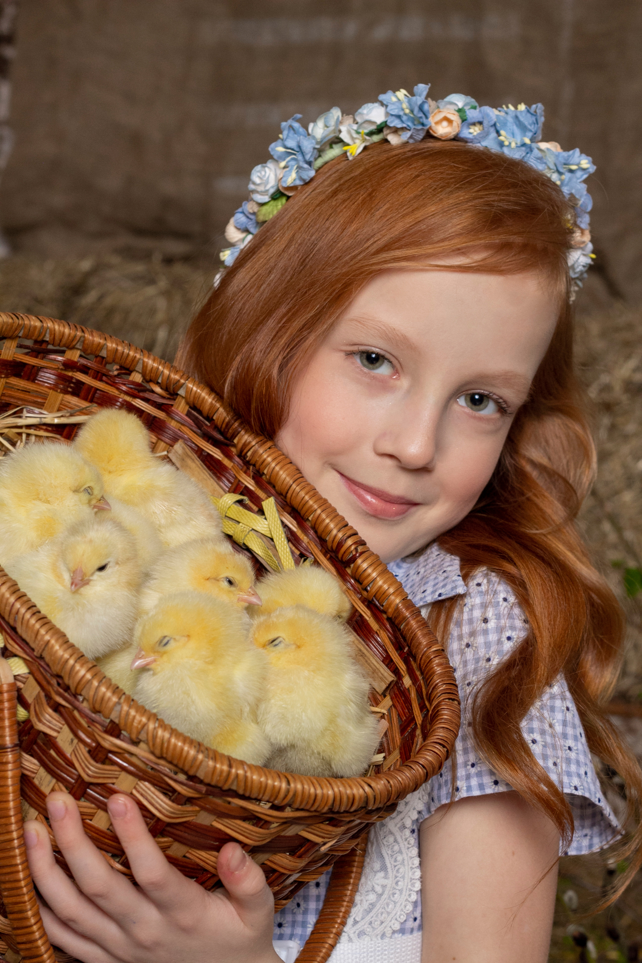 Пасхальная детская сьемка. Фотограф Екатерина Голицына