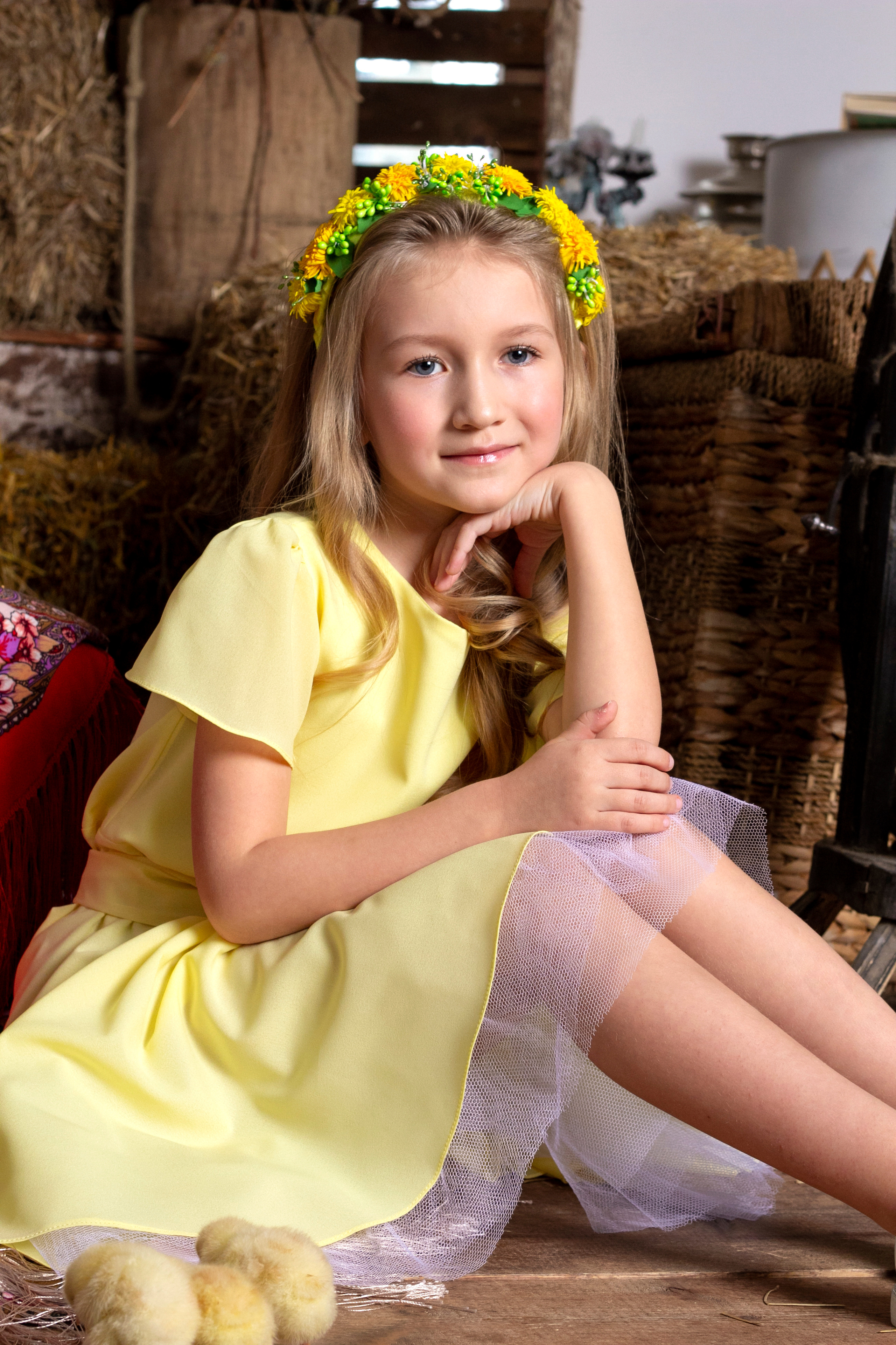 Пасхальная детская сьемка. Фотограф Екатерина Голицына