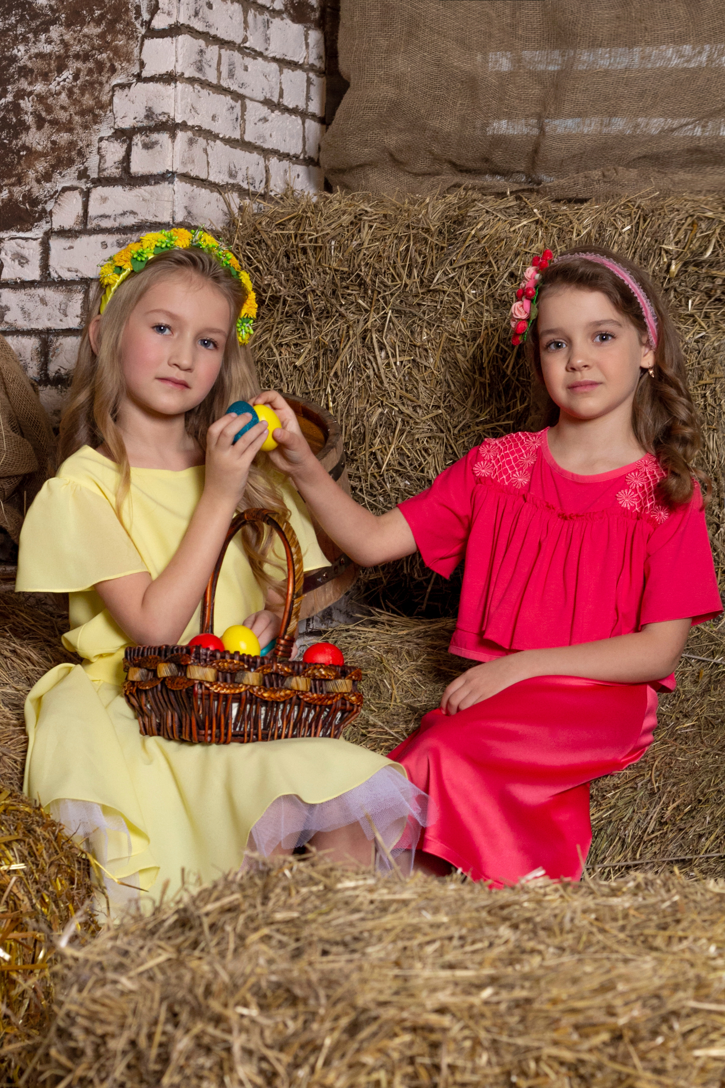 Пасхальная детская сьемка. Фотограф Екатерина Голицына