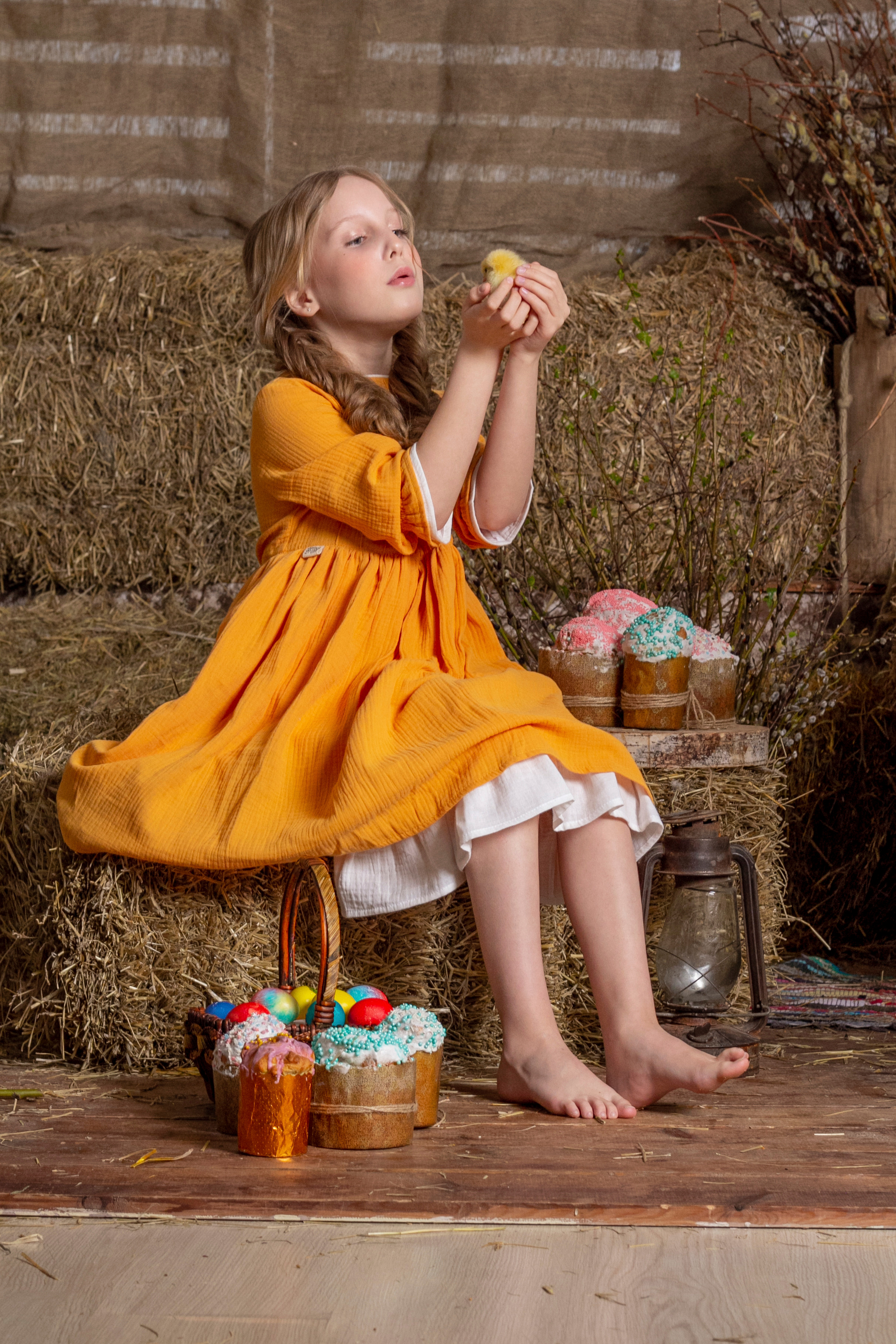 Пасхальная детская сьемка. Фотограф Екатерина Голицына