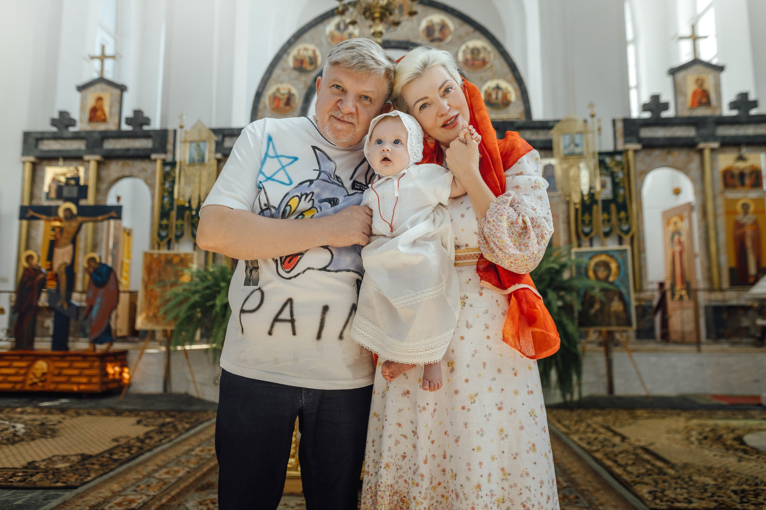 Крещение Мишель, гп. Ивенец, храм Ефросинии Полоцкой, август 2025
