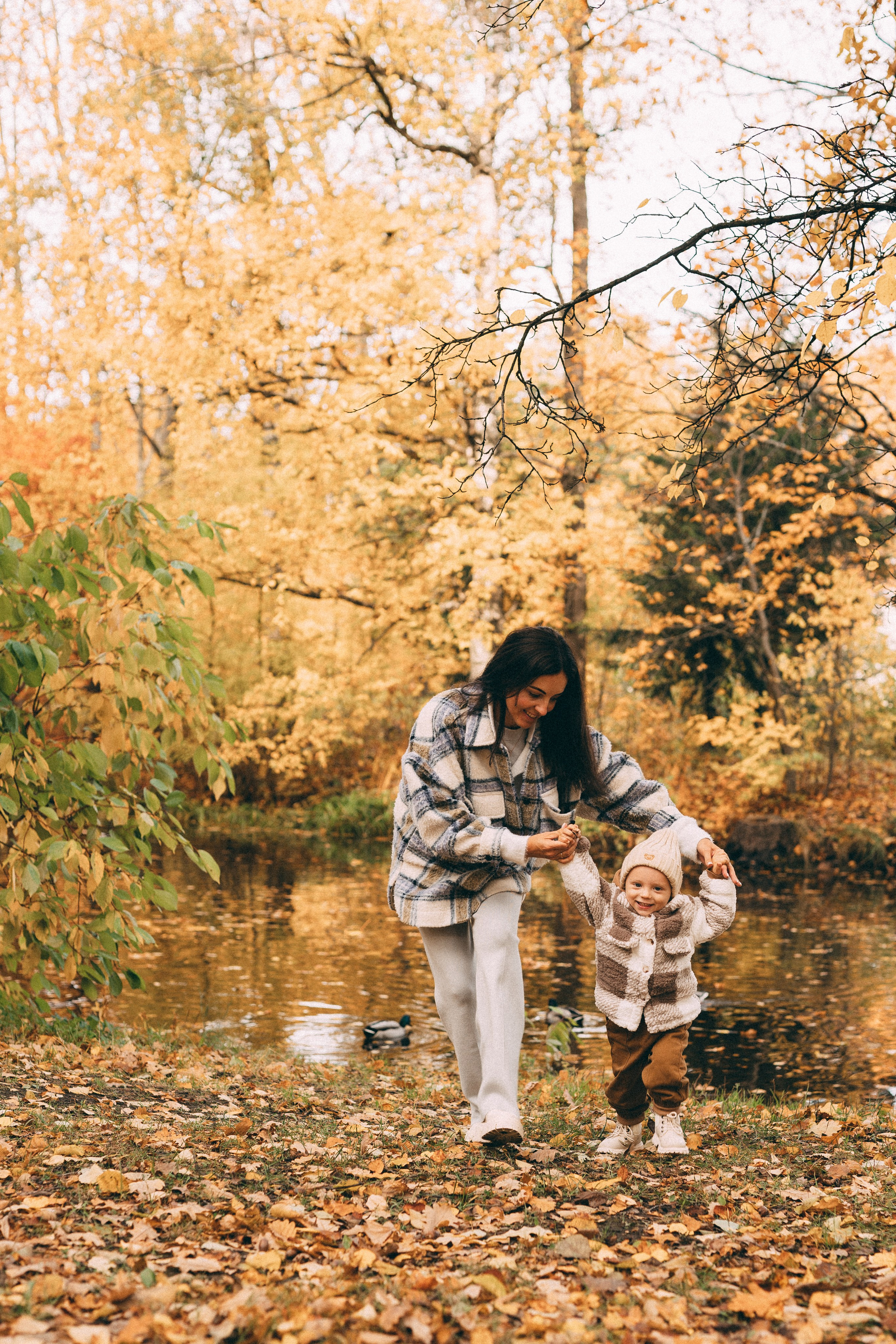 Золото осени. Семейный и женский фотограф в Санкт-Петербурге Татьяна Стружкина