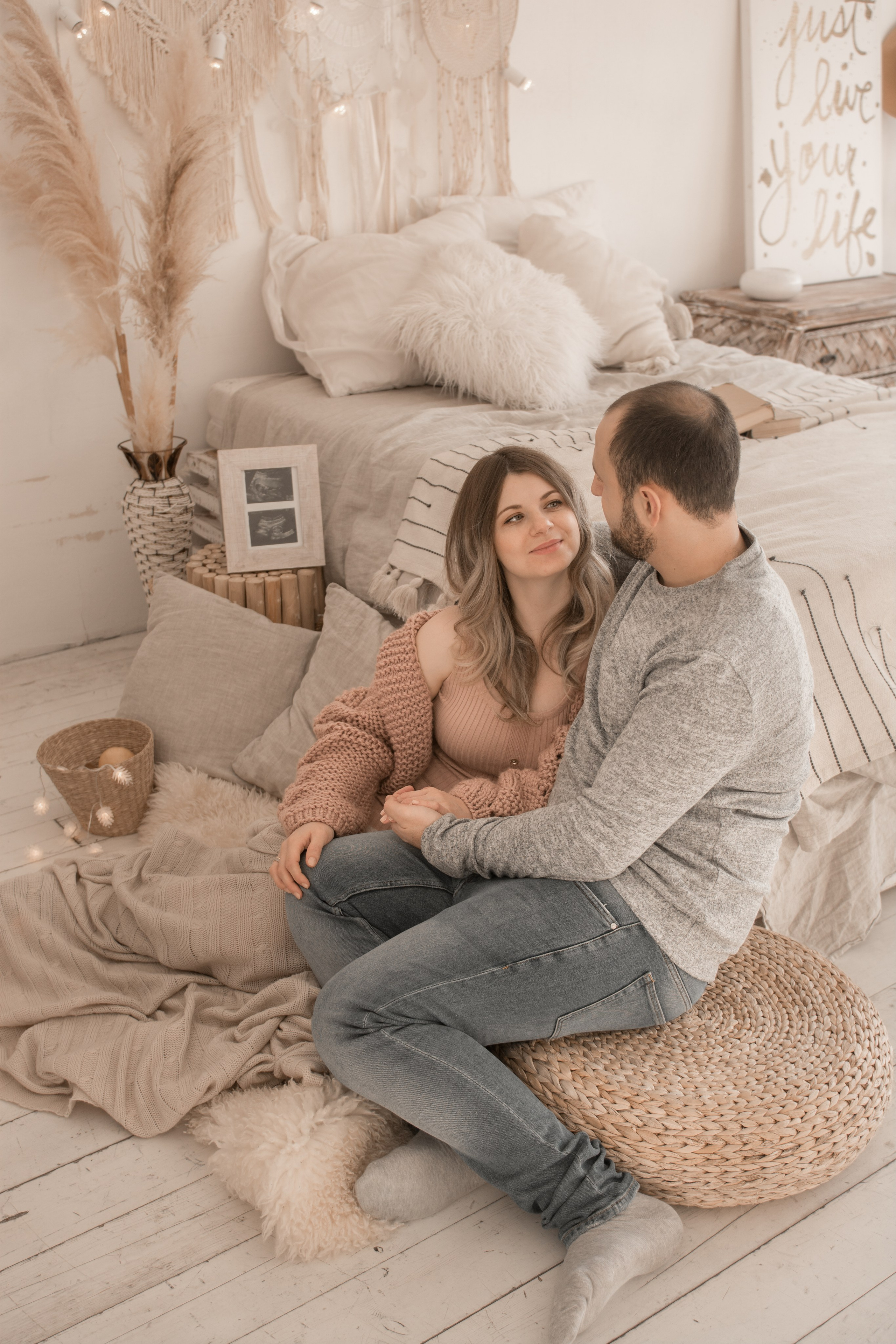 Фотосессия беременности в интерьере. Фотосессия беременности — Крылова Натали — Москва