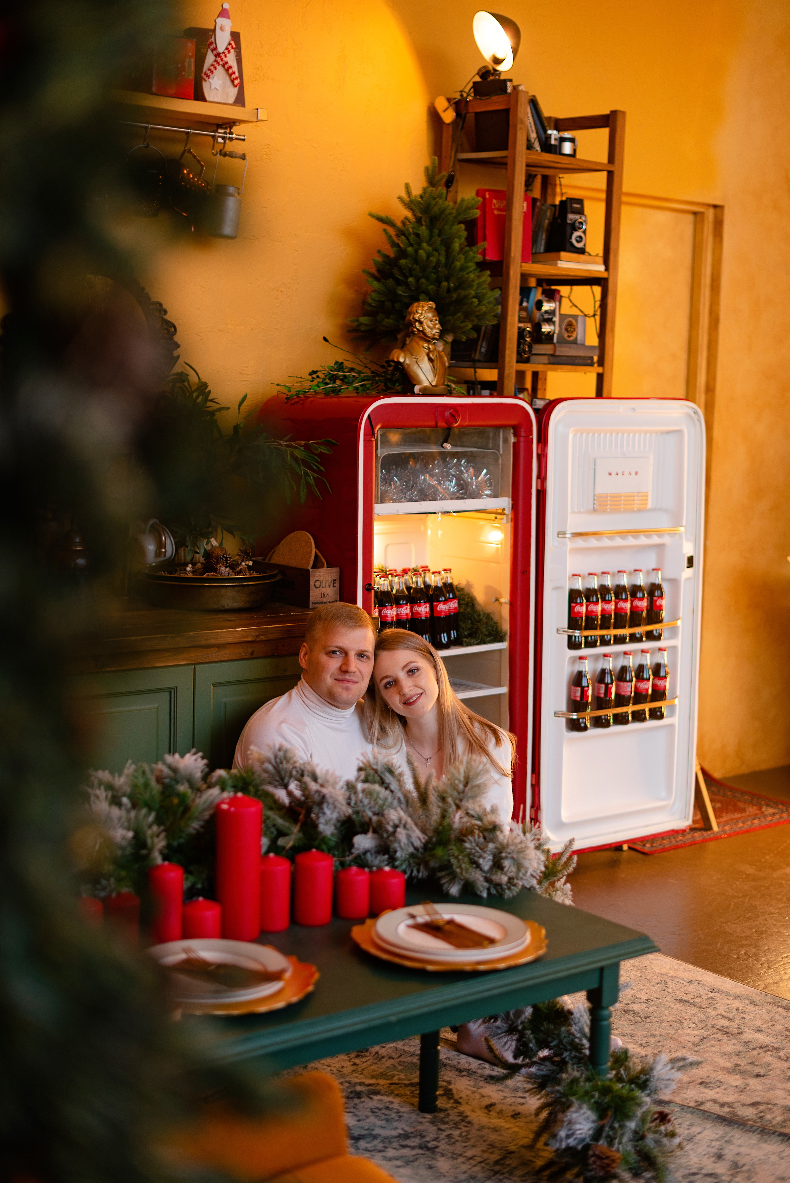 Семейная фотосессия в фотостудии Питер, 1 зал. Детский и семейный фотограф в Сургуте и Нефтеюганске Анна Старцева