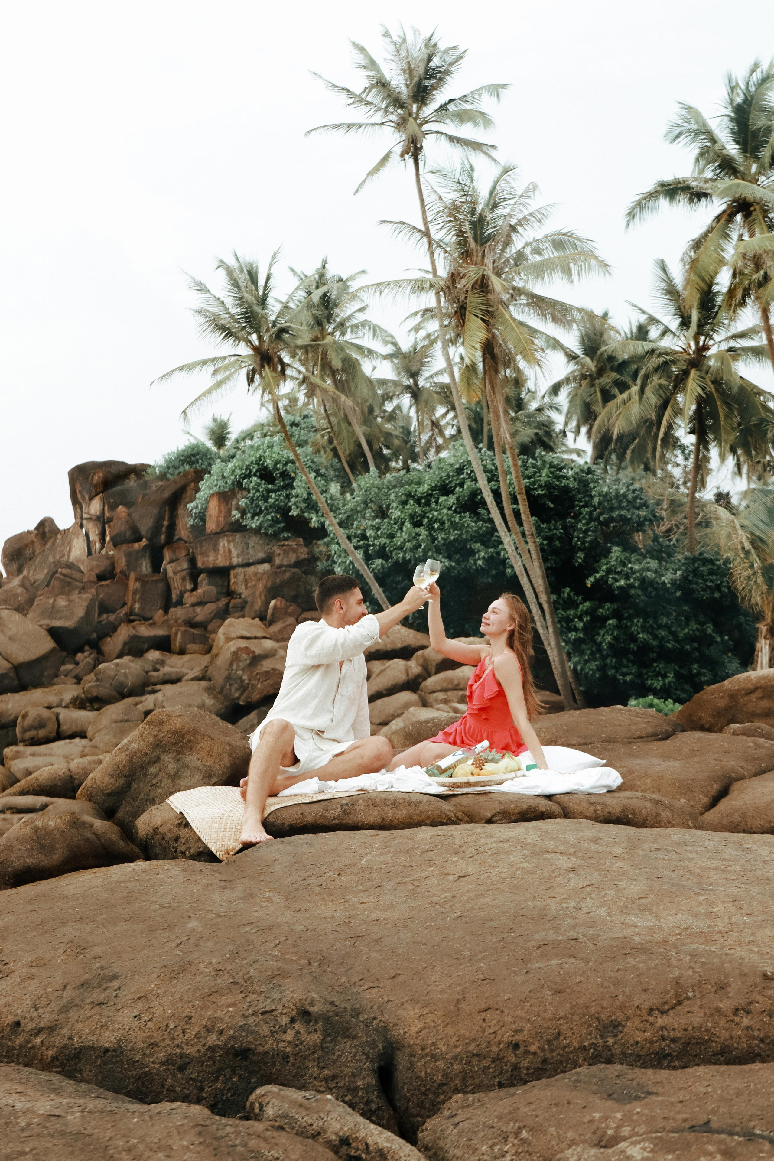 Унаватуна пляж. Фотограф на Шри-Ланке