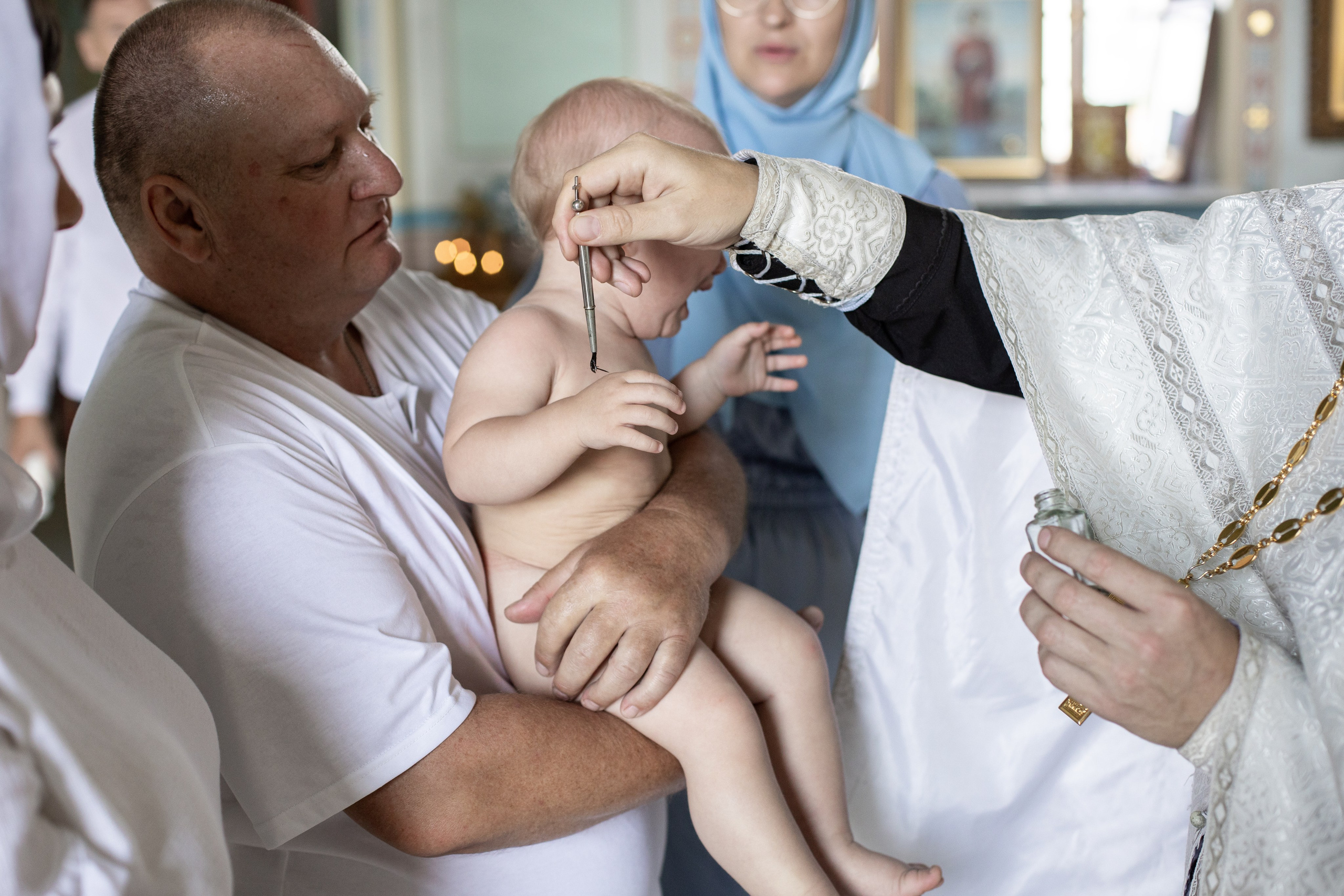 Крещение. Фотограф новорожденных, детский фотограф в г. Оренбурге Екатерина Козлова