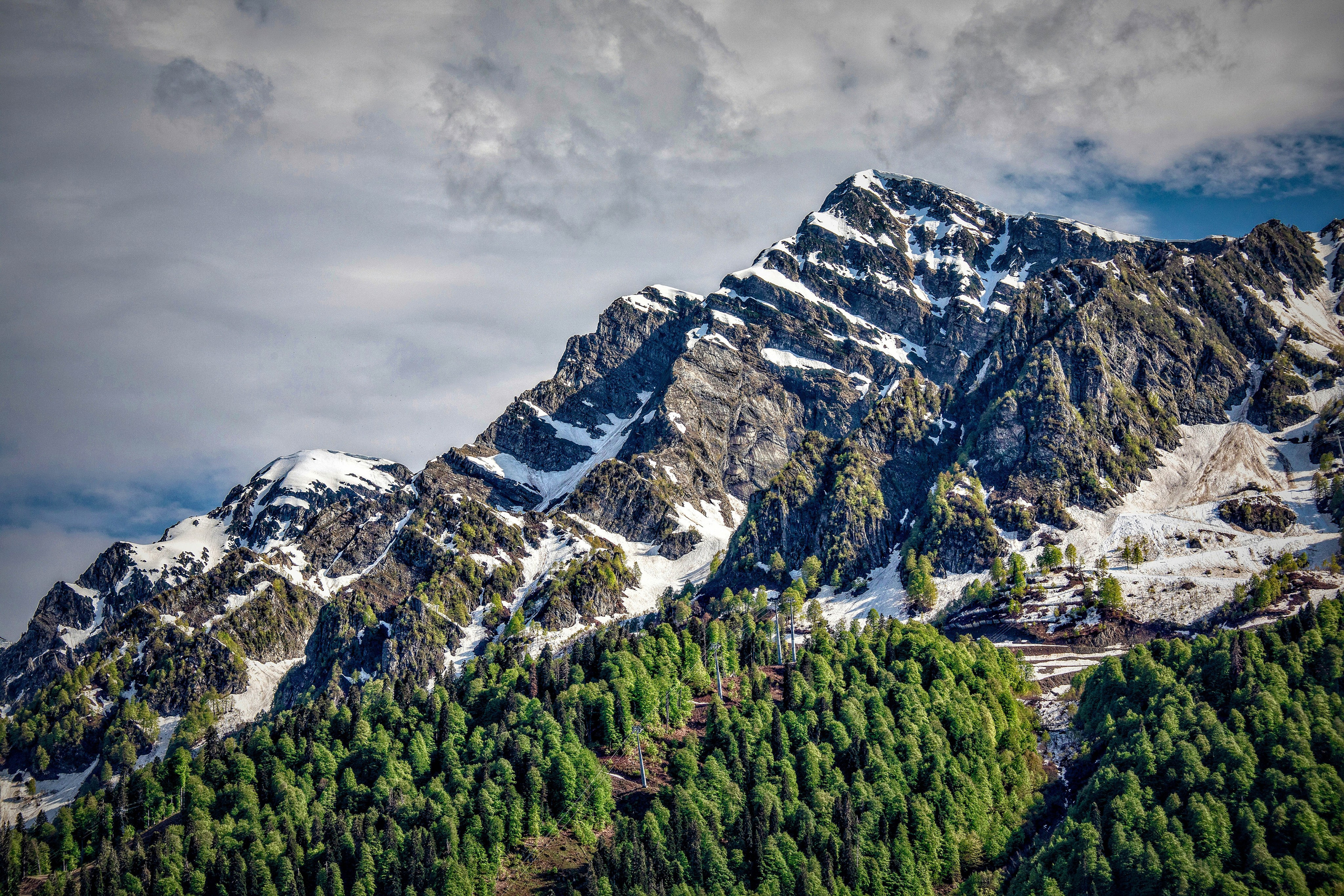 Тающие вершины, Пейзаж, Алексей Касаткин, Москва, SPC Gold